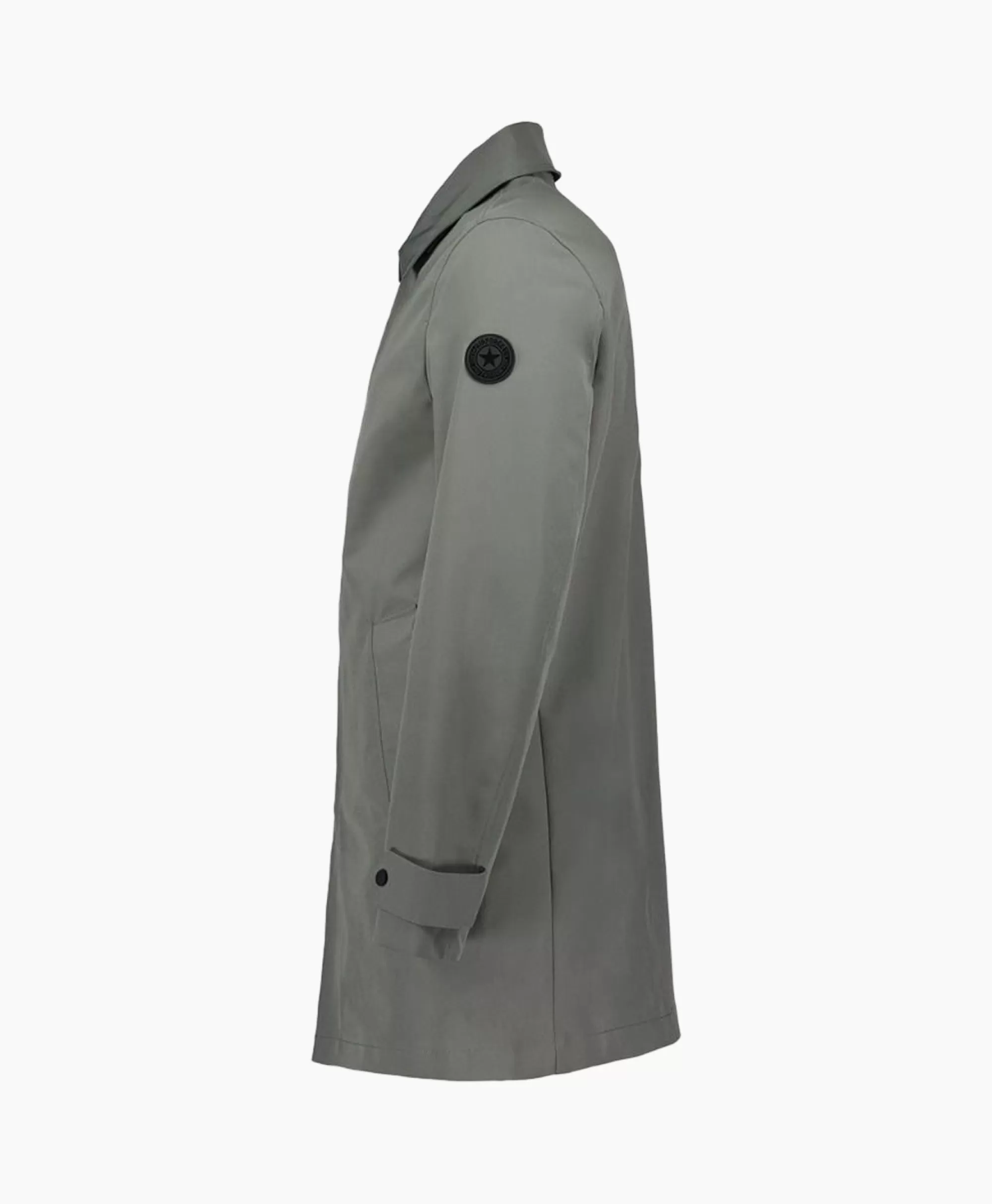 Jassen*Airforce Coat Trench Grijs