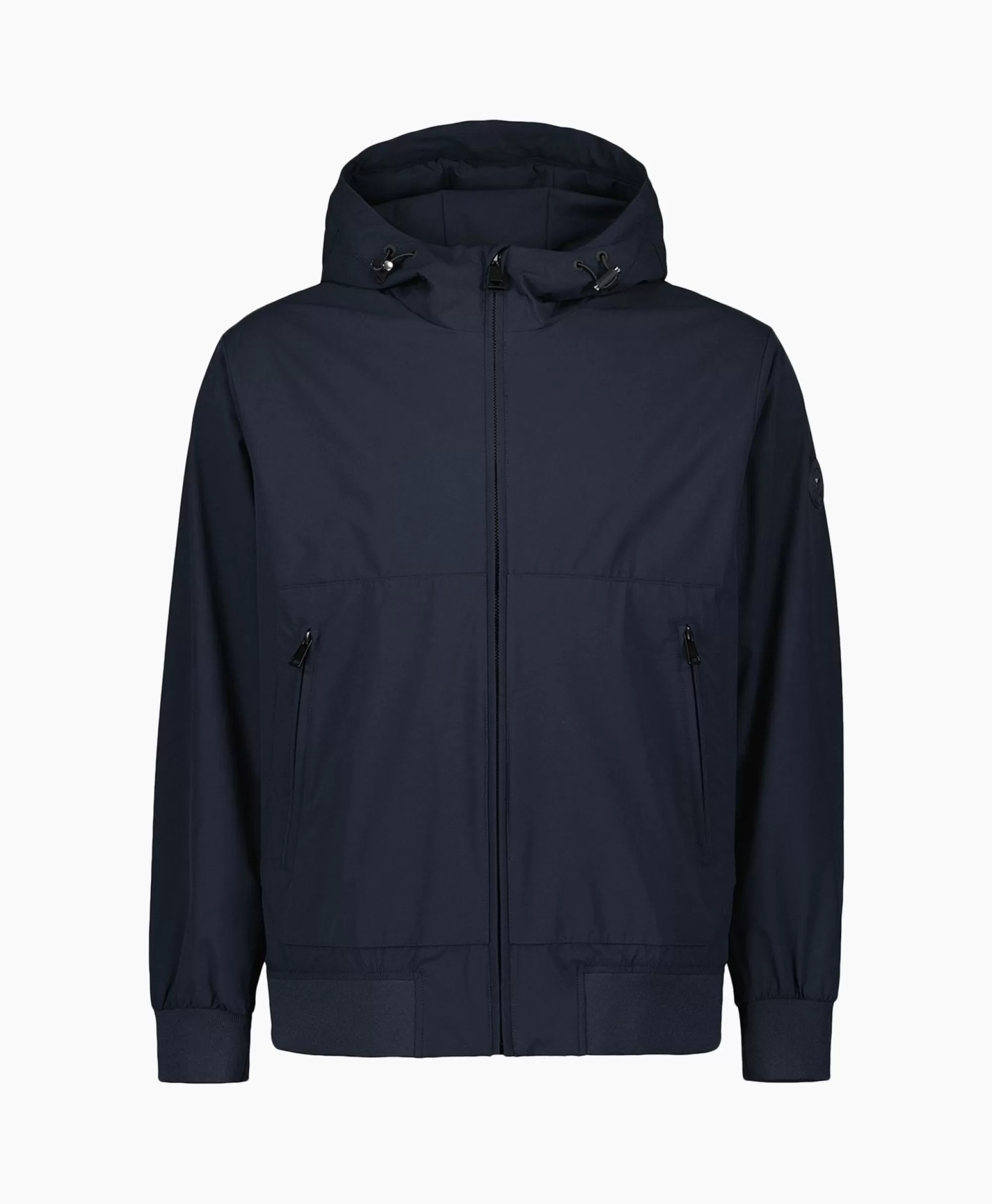 Jassen*Airforce Jack Hooded Four-Way Stretch Donker Blauw