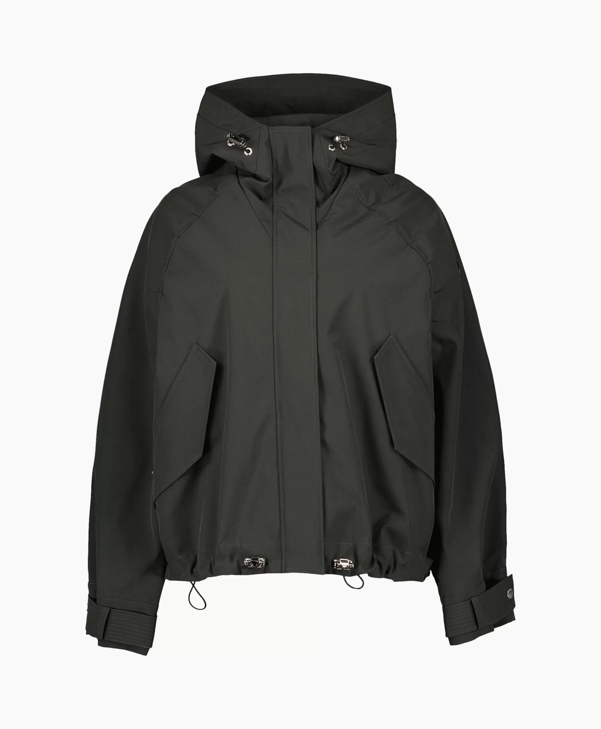 Jassen*Airforce Jack Oversized Softshell Zwart