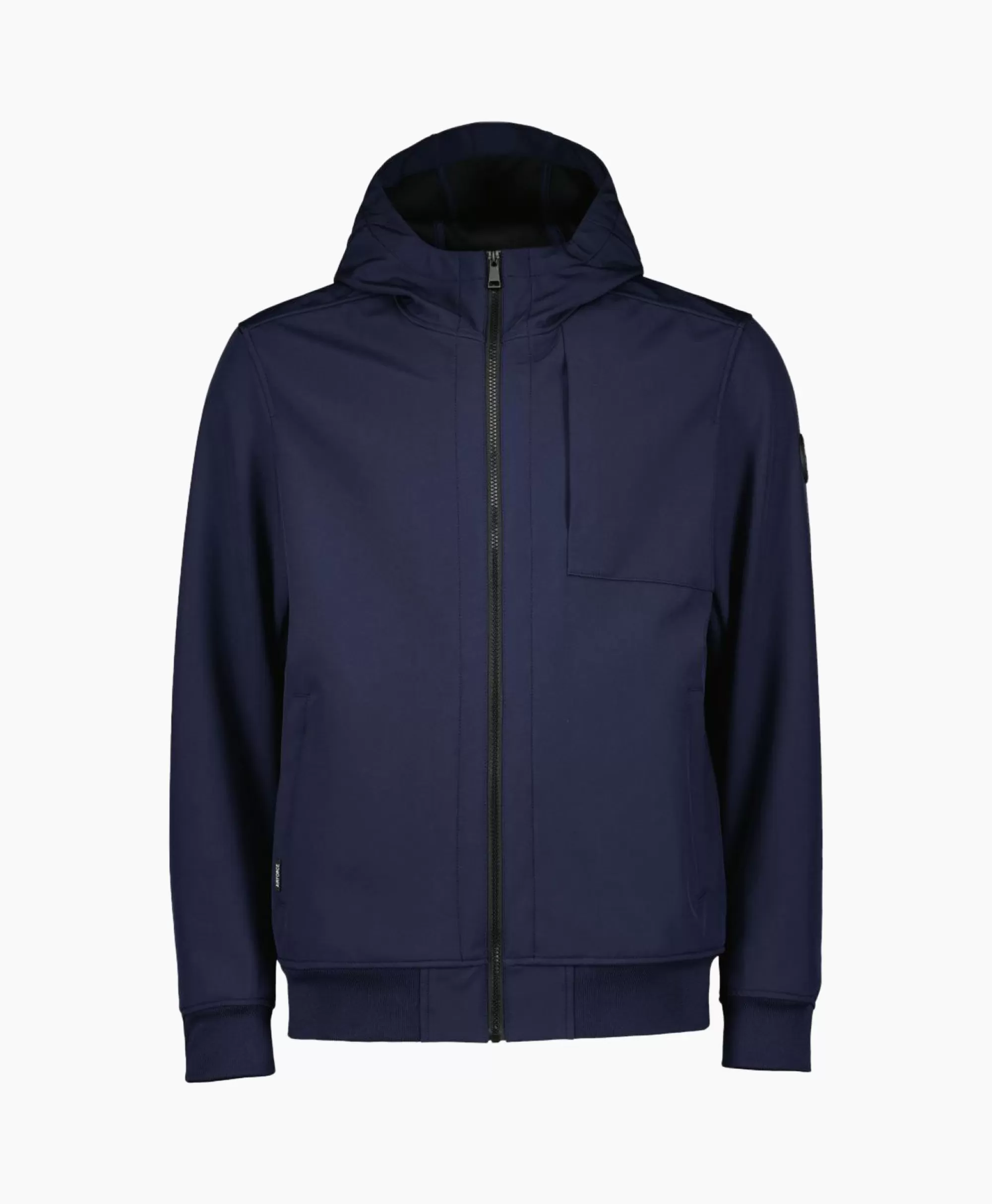 Jassen*Airforce Jack Softshell Midden Blauw