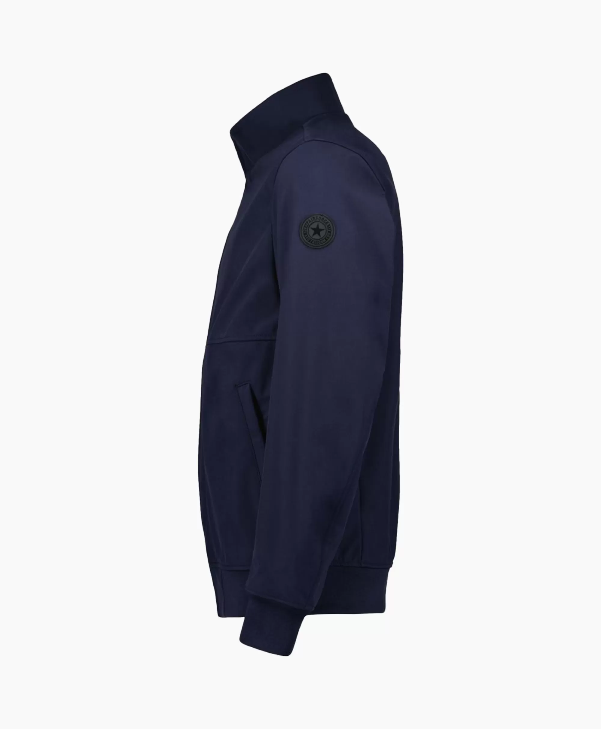 Jassen*Airforce Softshell Jas Blauw