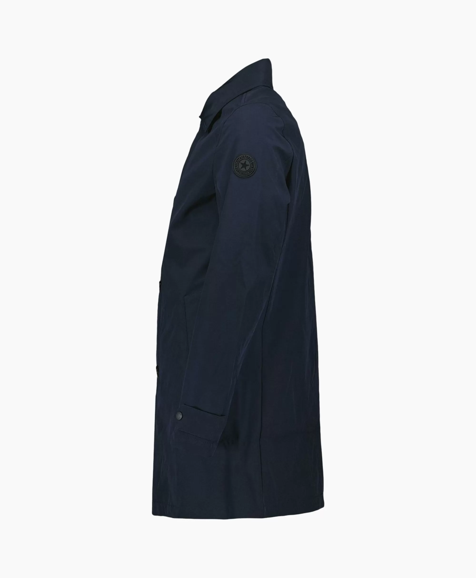 Jassen*Airforce Trenchcoat Donker Blauw