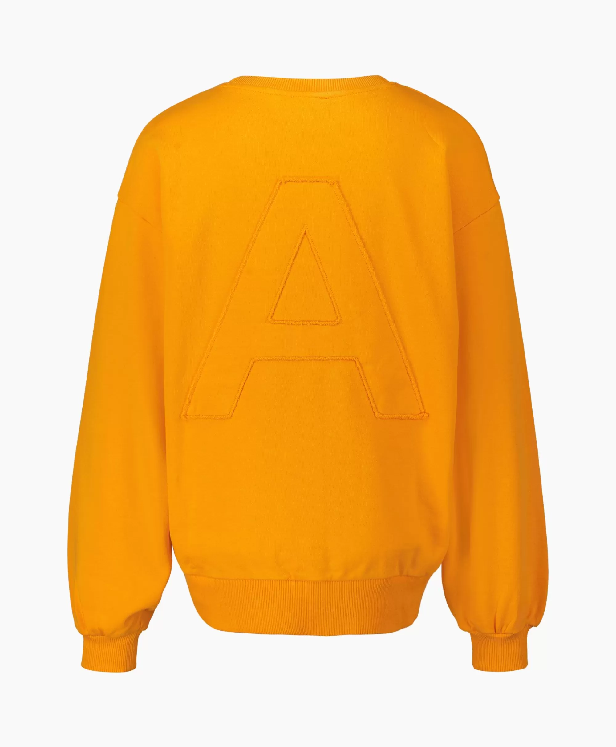 Truien*Alix The Label Pullover Knitted Patch Oranje