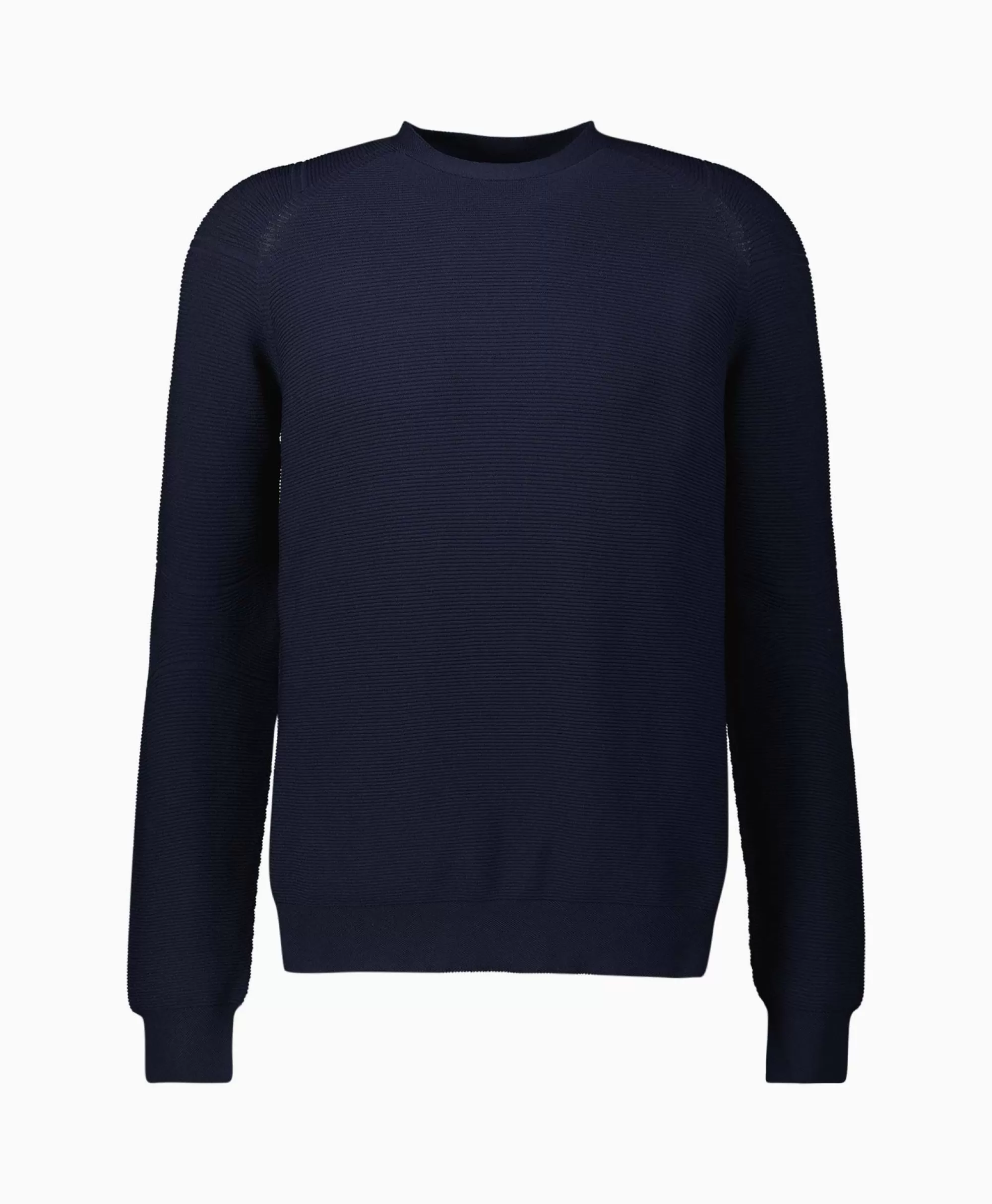 Truien*Alpha Tauri Sweater Fosop Donker Blauw