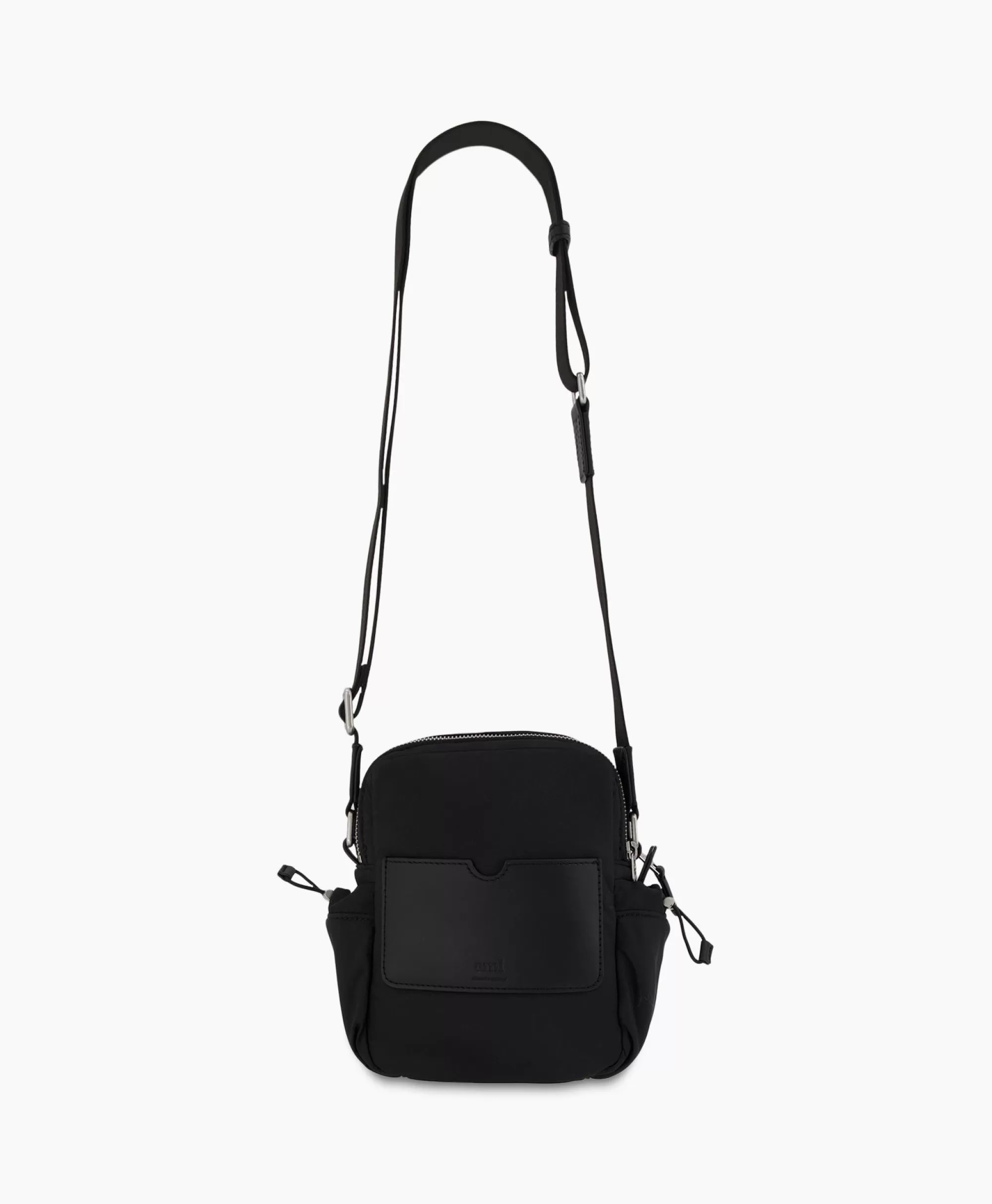 Tassen*Ami Paris Tas Adc Crossbody Pocketzwart