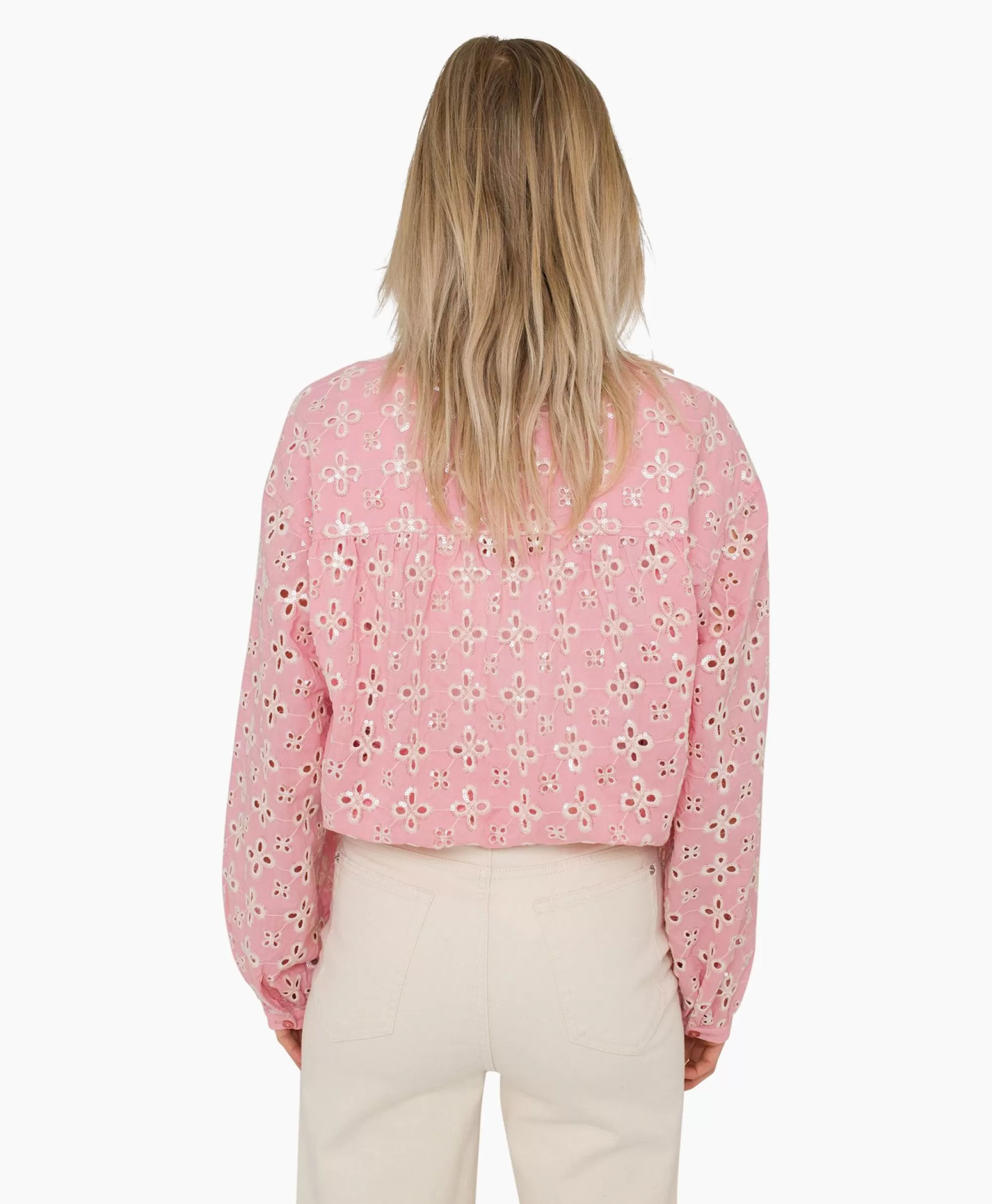 Blouses*Anna Van Toor Blouse 17A05-03393 Rose