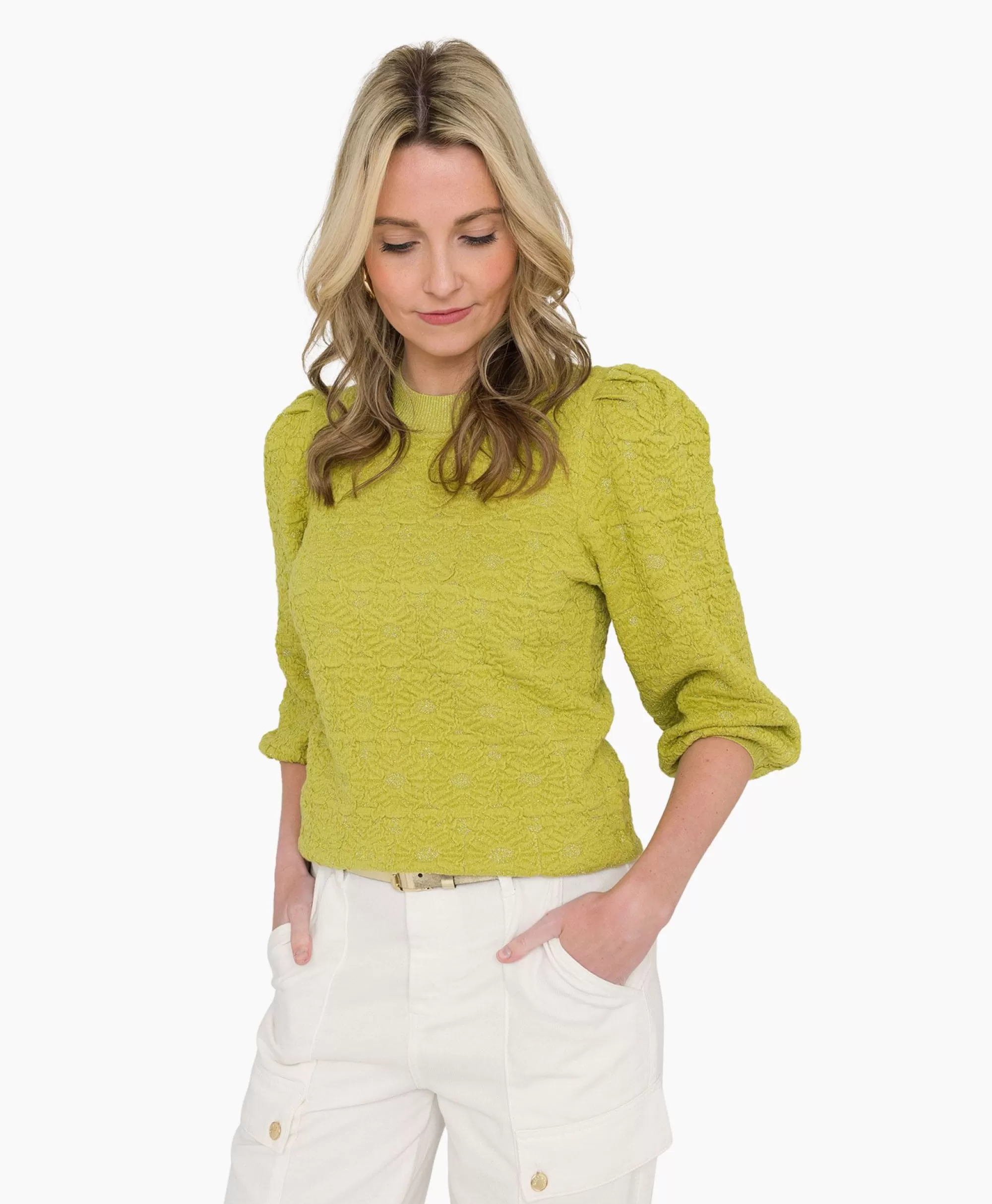 Truien*Anna Van Toor Pullover 34A09-02850 Groen