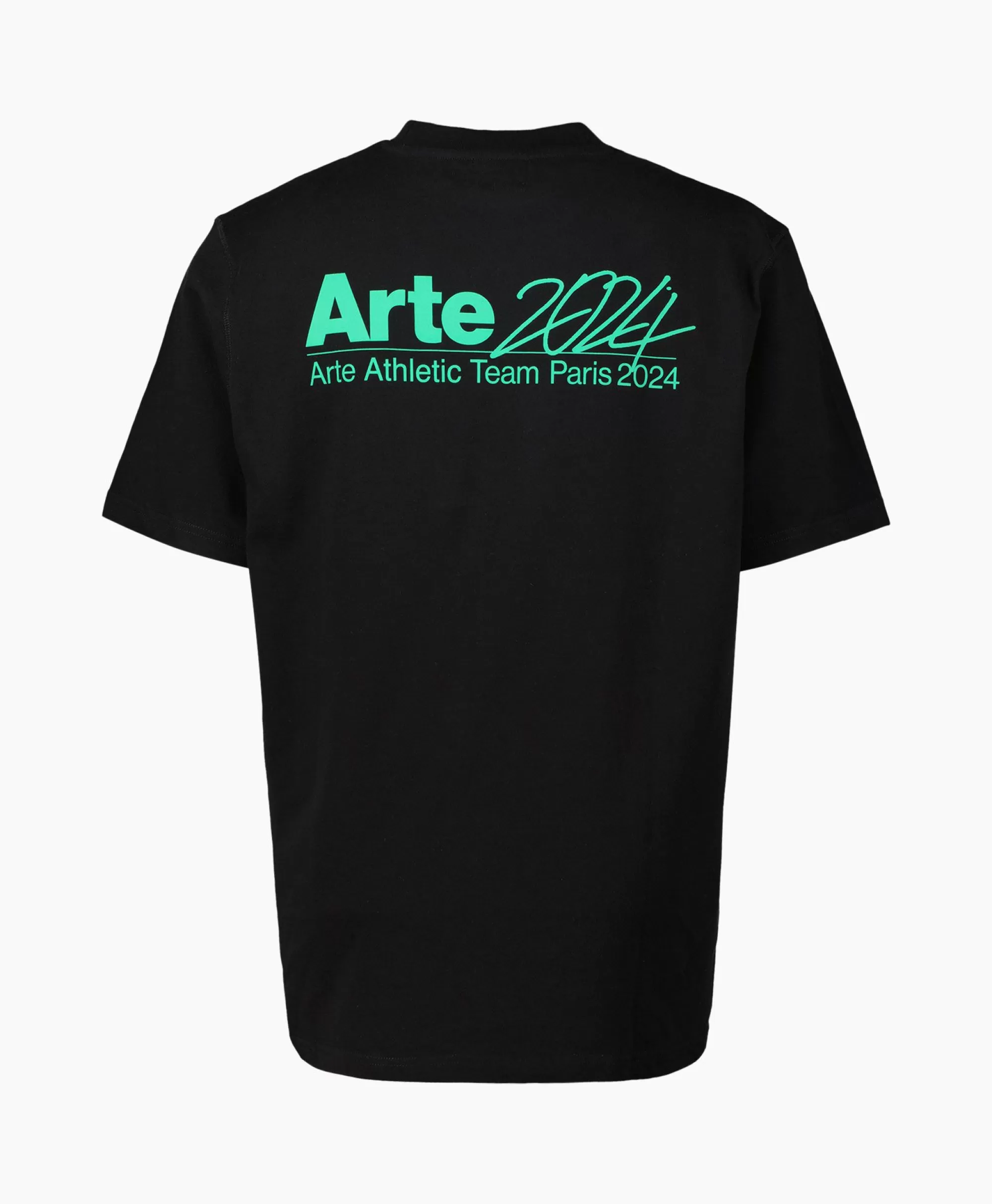 T-Shirts*Arte Antwerp T-Shirt Korte Mouw Arte 2024 Back Zwart