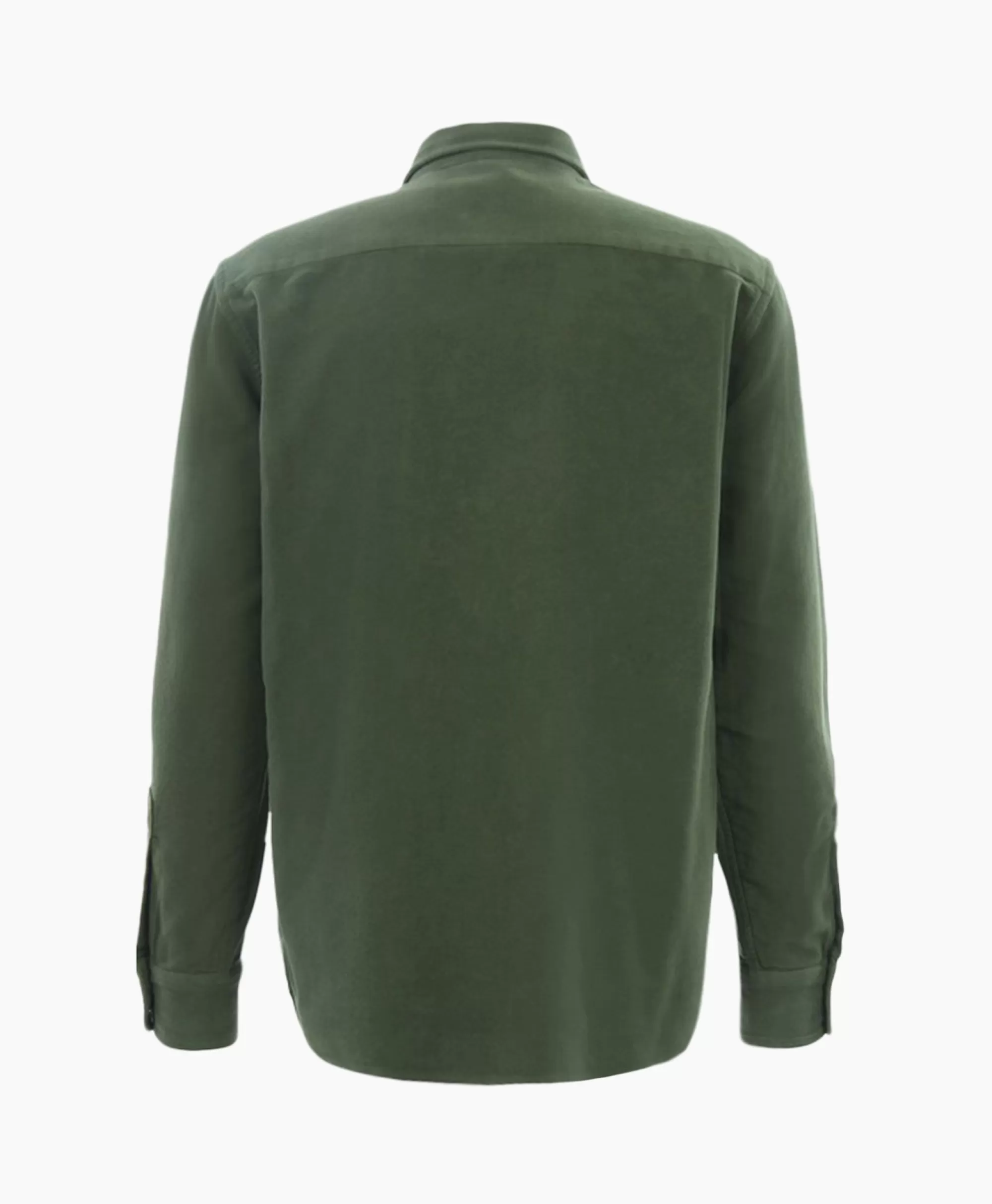 Overhemden*Aspesi Overhemd Camicia Ut-Shirt Groen