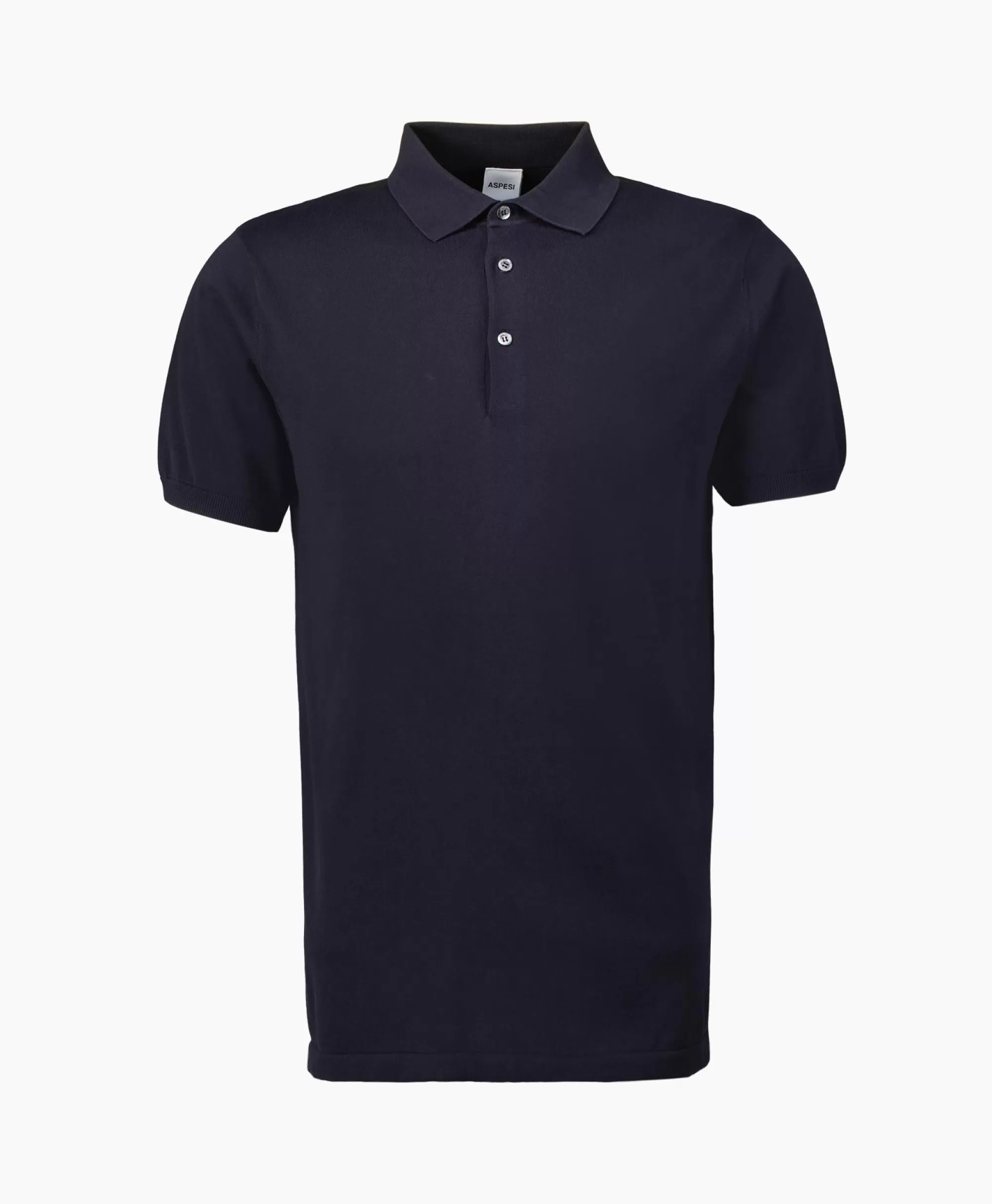 Polo'S*Aspesi Polo Mod. M040 Donker Blauw