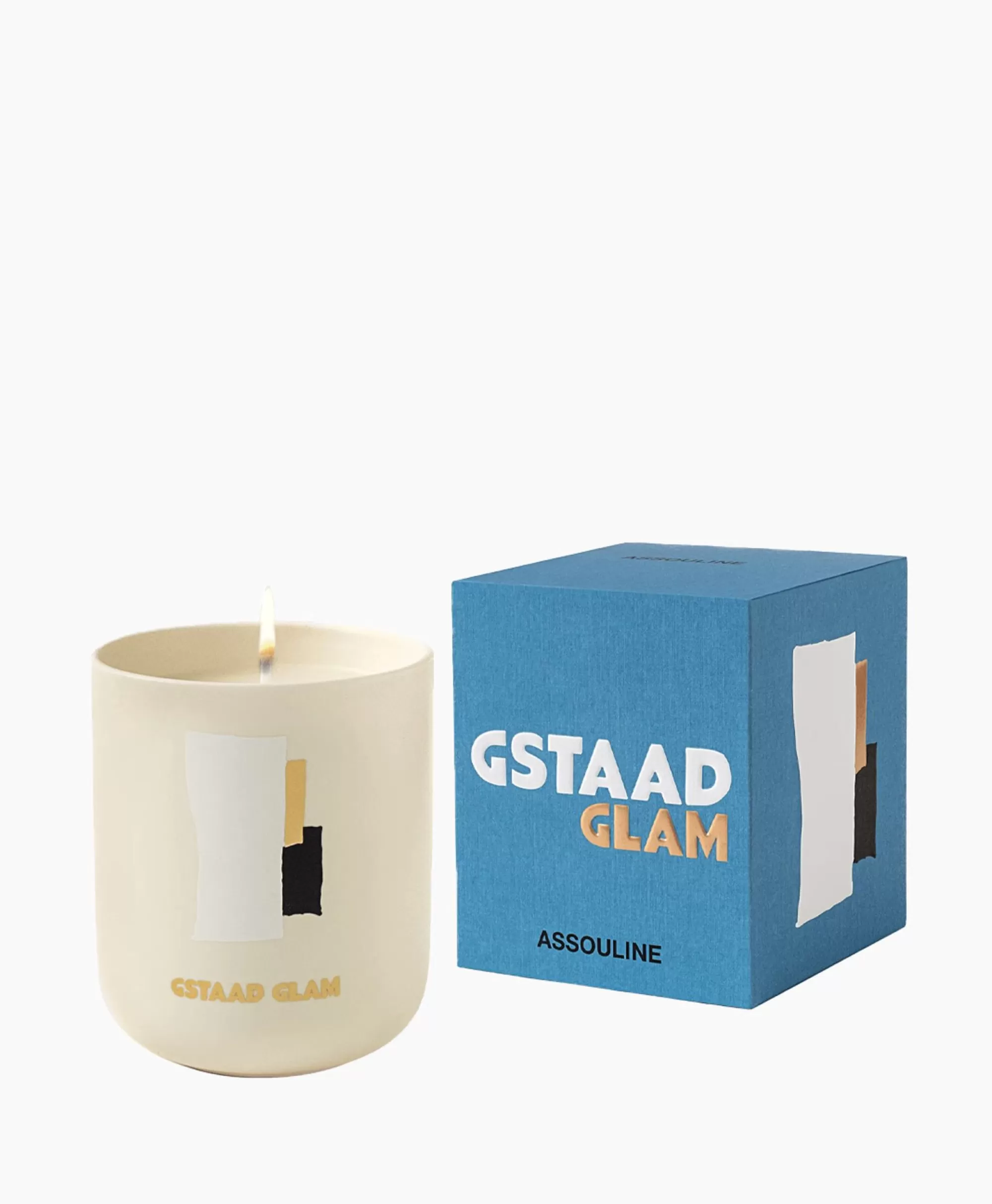 Lifestyle*Assouline Kaars Gstaad Glam - Travelfrom Home Candle Diversen