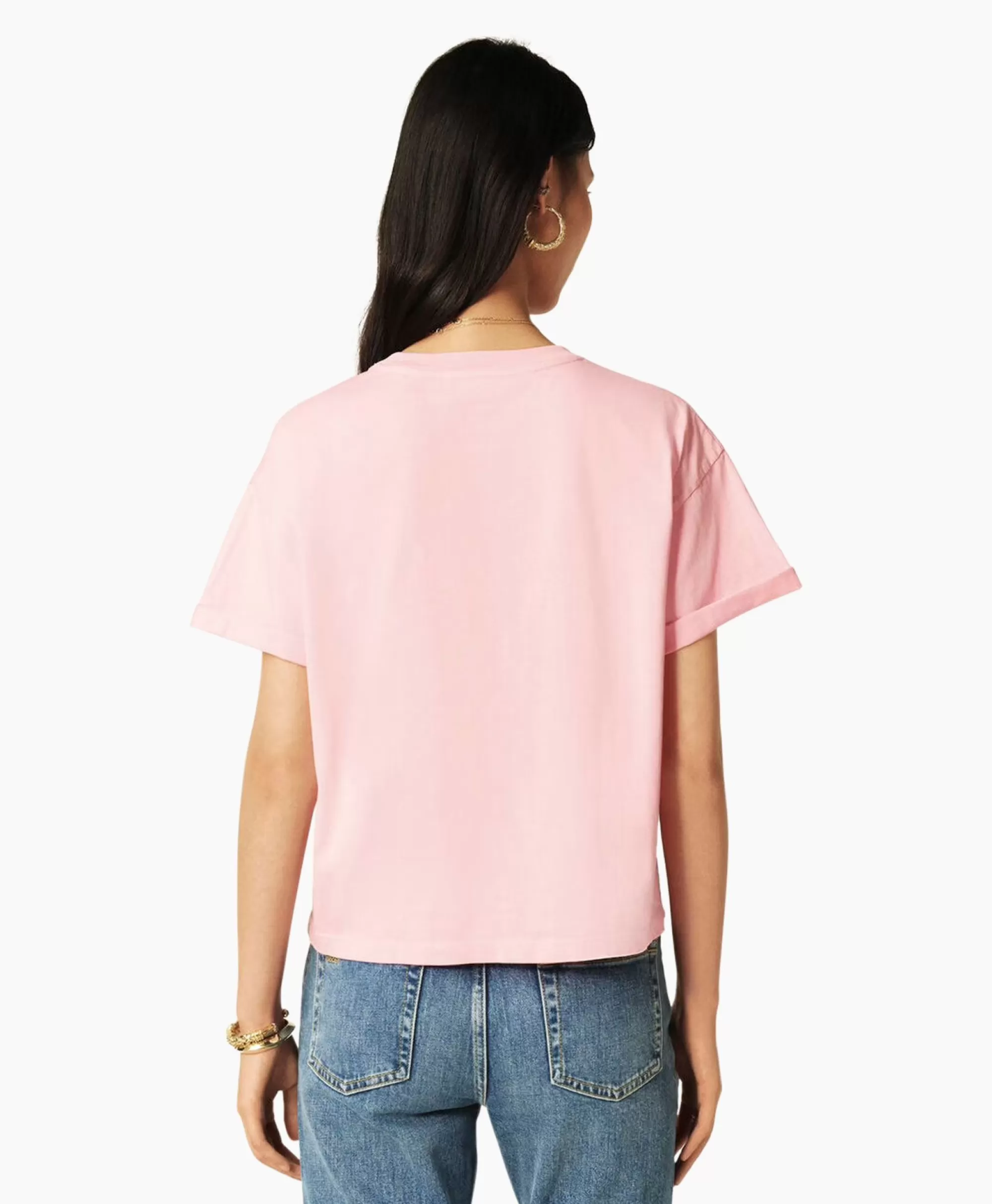 T-Shirts & Tops*Ba&sh Ba&Sh T-Shirt Korte Mouw Rosie Pink