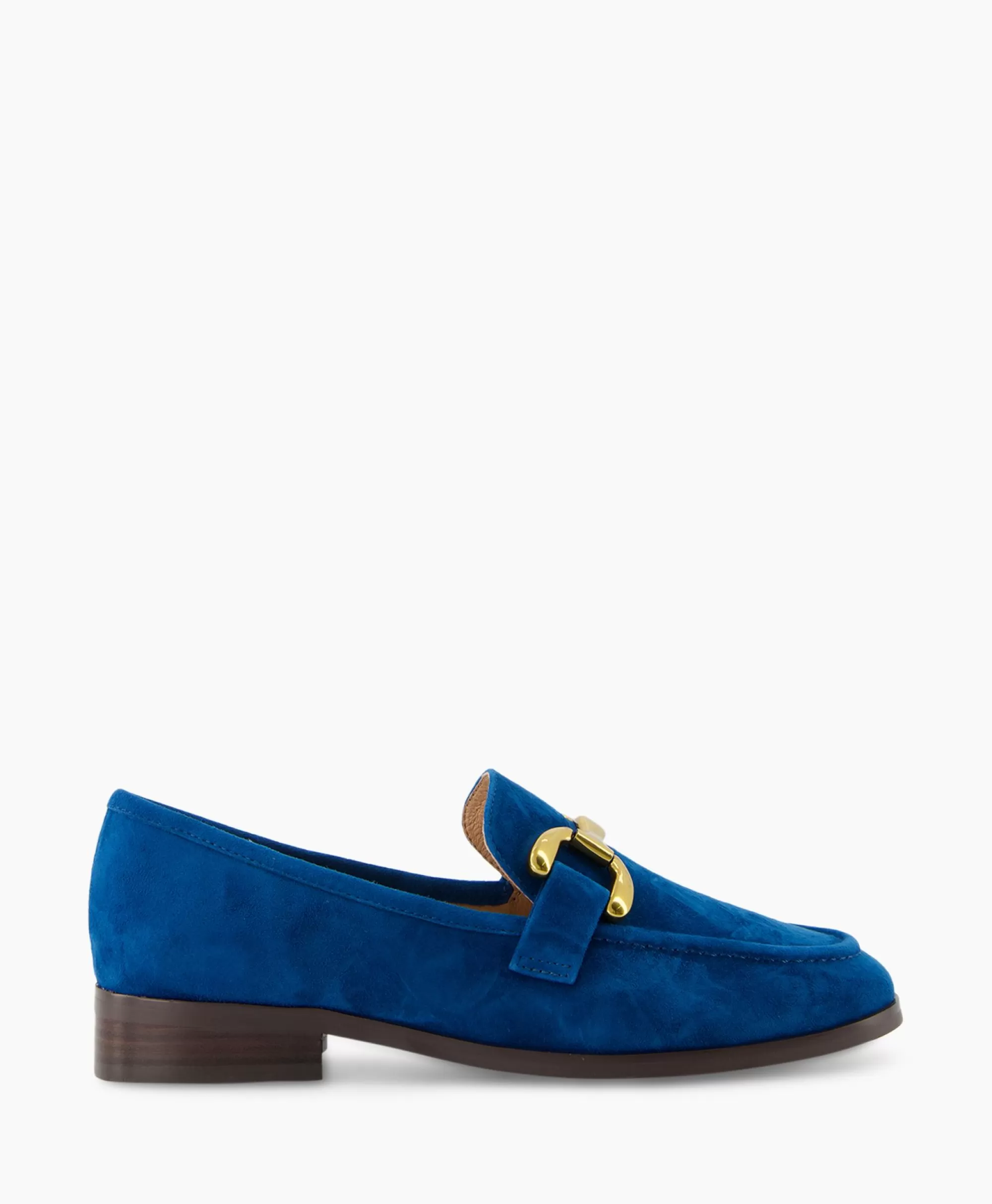 Instappers*Bibi Lou Loafer Suede Blauw