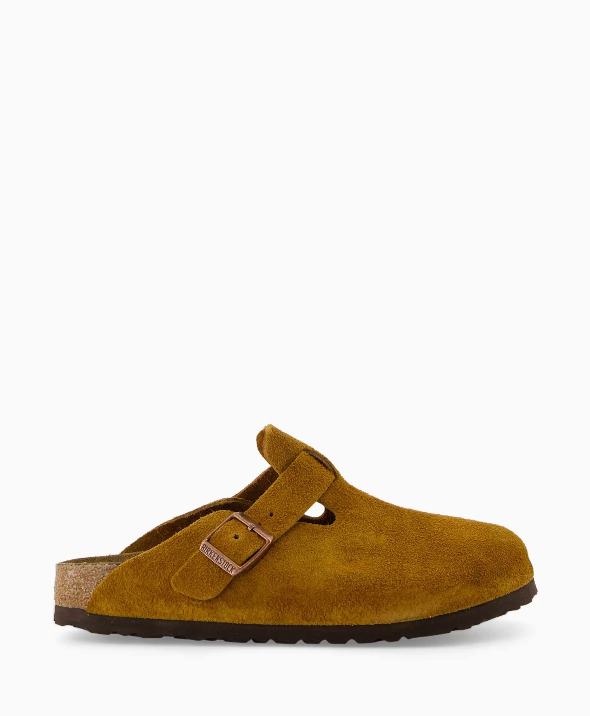 Instappers*Birkenstock Instapper Boston Sfb Bruin