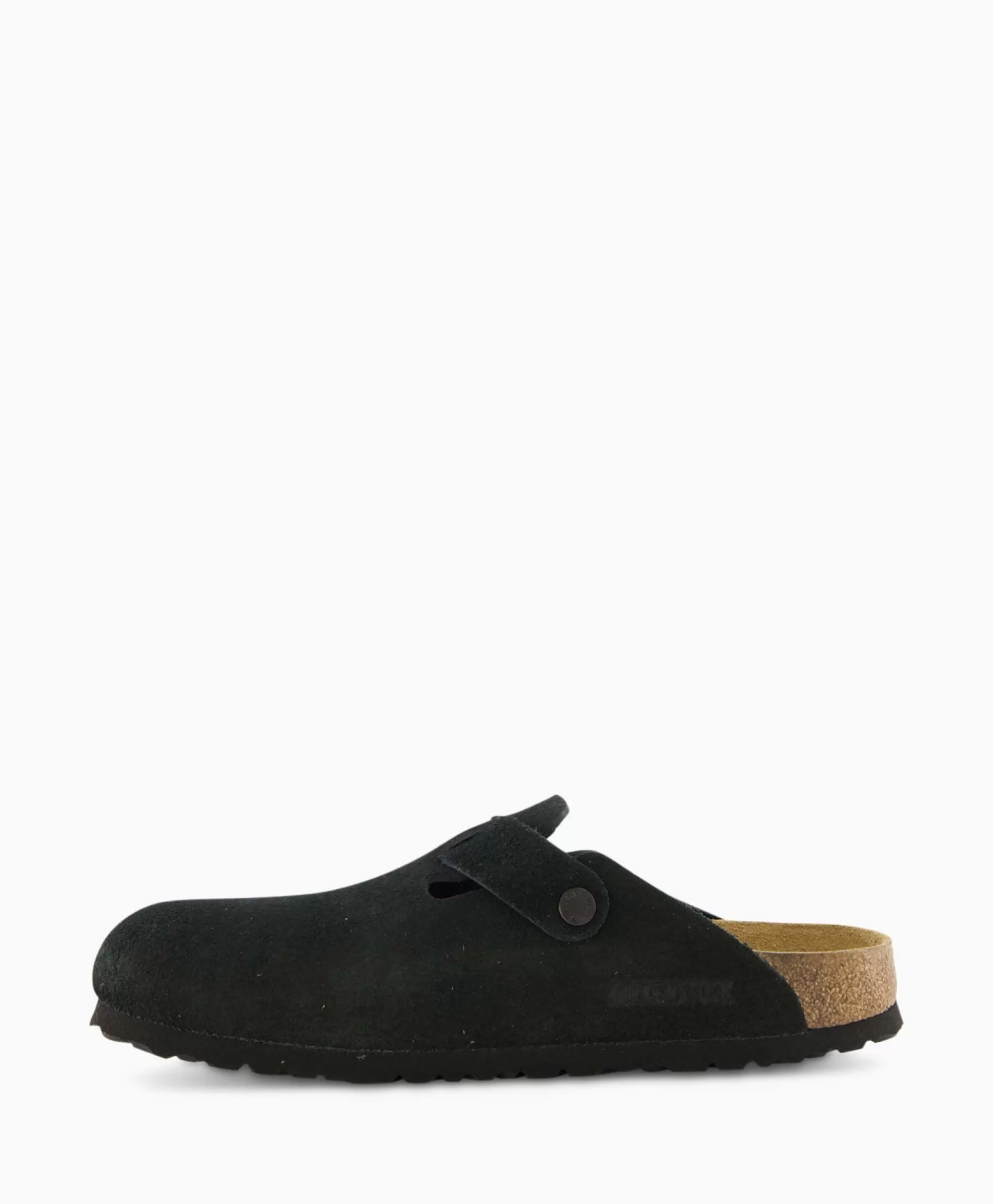 Instappers*Birkenstock Instapper Boston Sfb Zwart