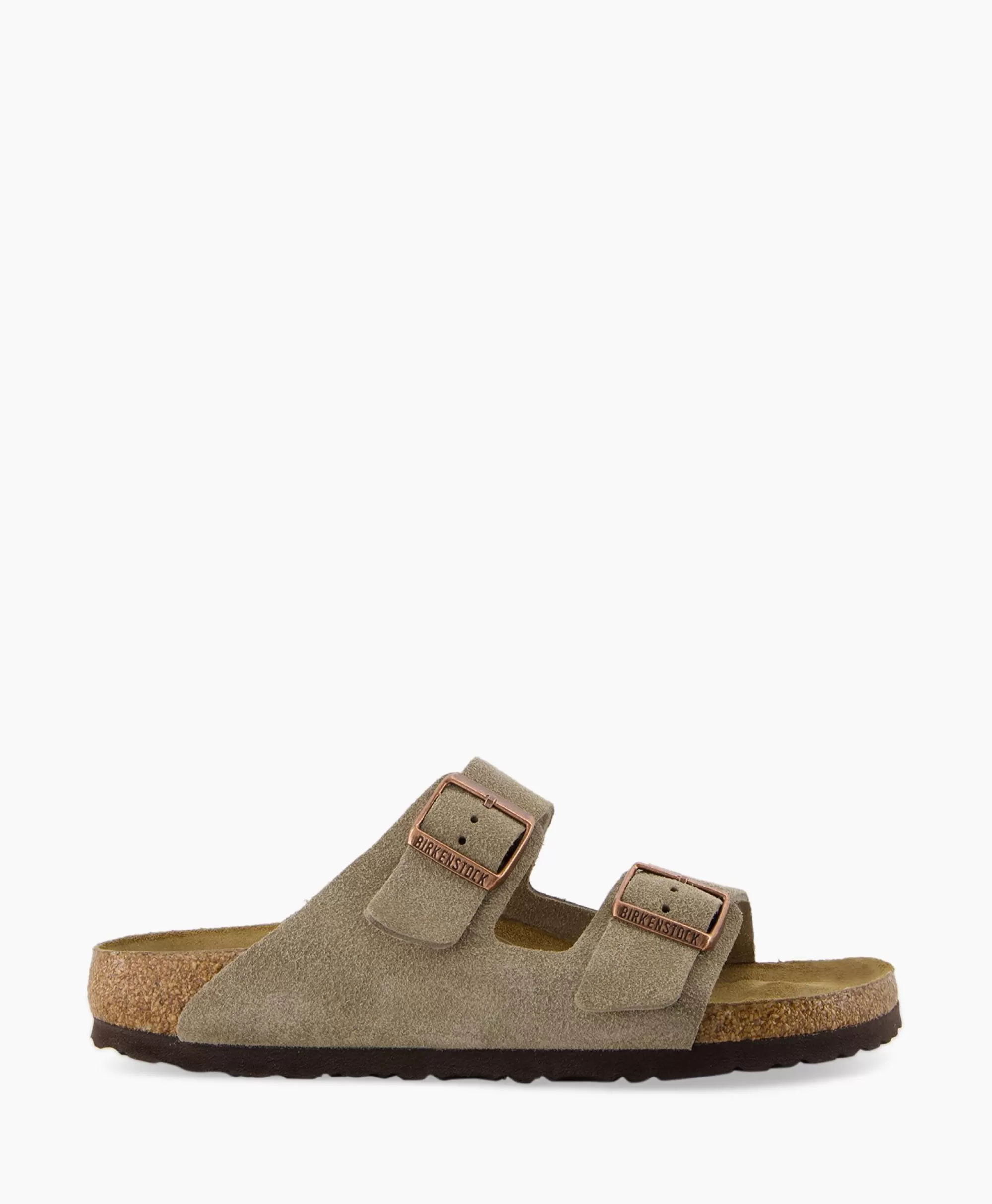 Sandalen*Birkenstock Sandaal Arizona Sfb Taupe