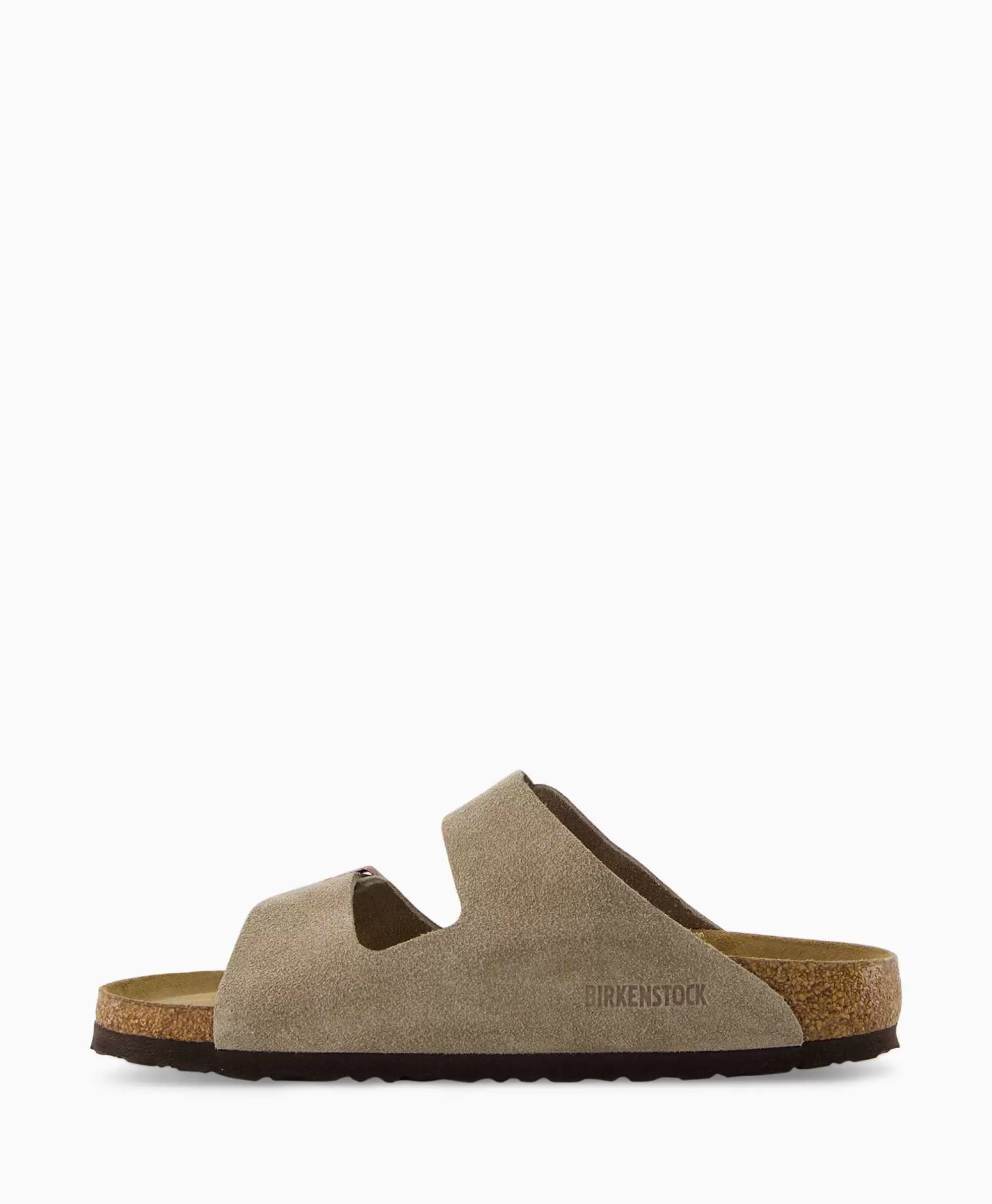 Sandalen*Birkenstock Sandaal Arizona Sfb Taupe