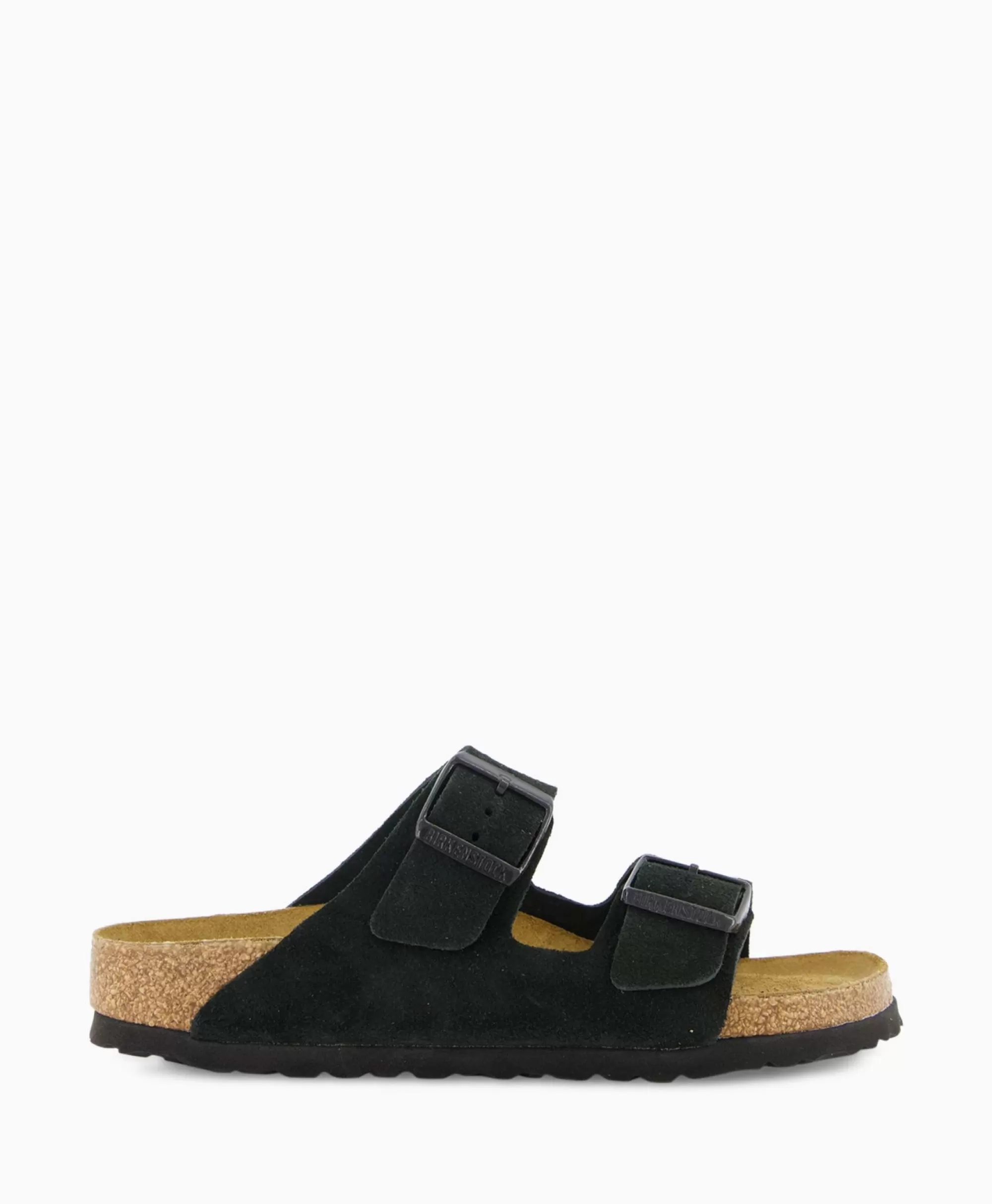 Sandalen*Birkenstock Sandaal Zonder Hak Arizona Sfb Zwart