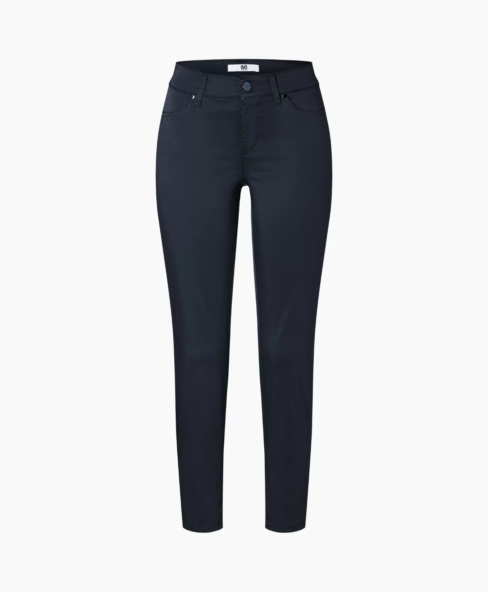 Broeken*Cambio Broek Satin Superstrech Piera Blauw