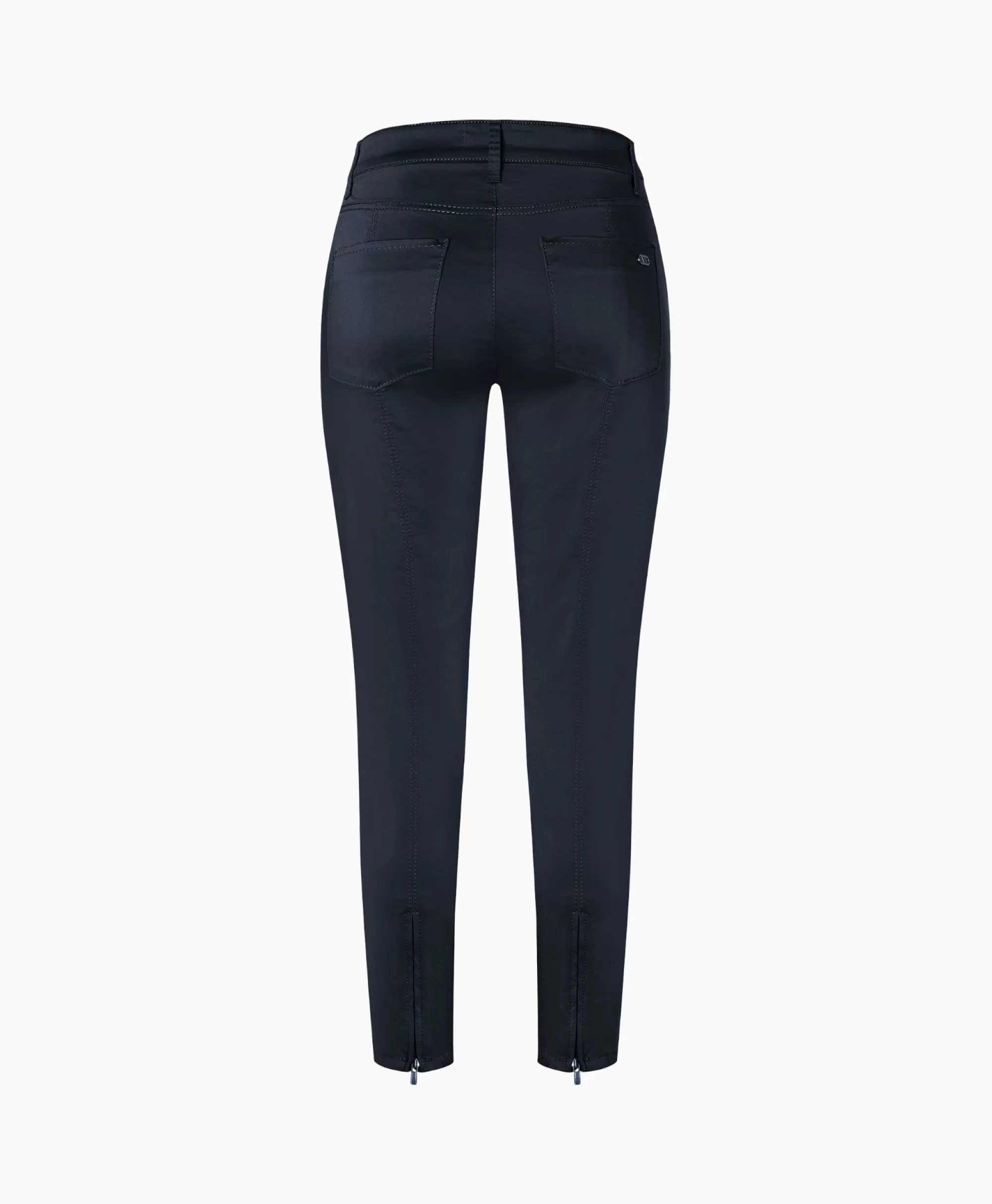 Broeken*Cambio Broek Satin Superstrech Piera Blauw