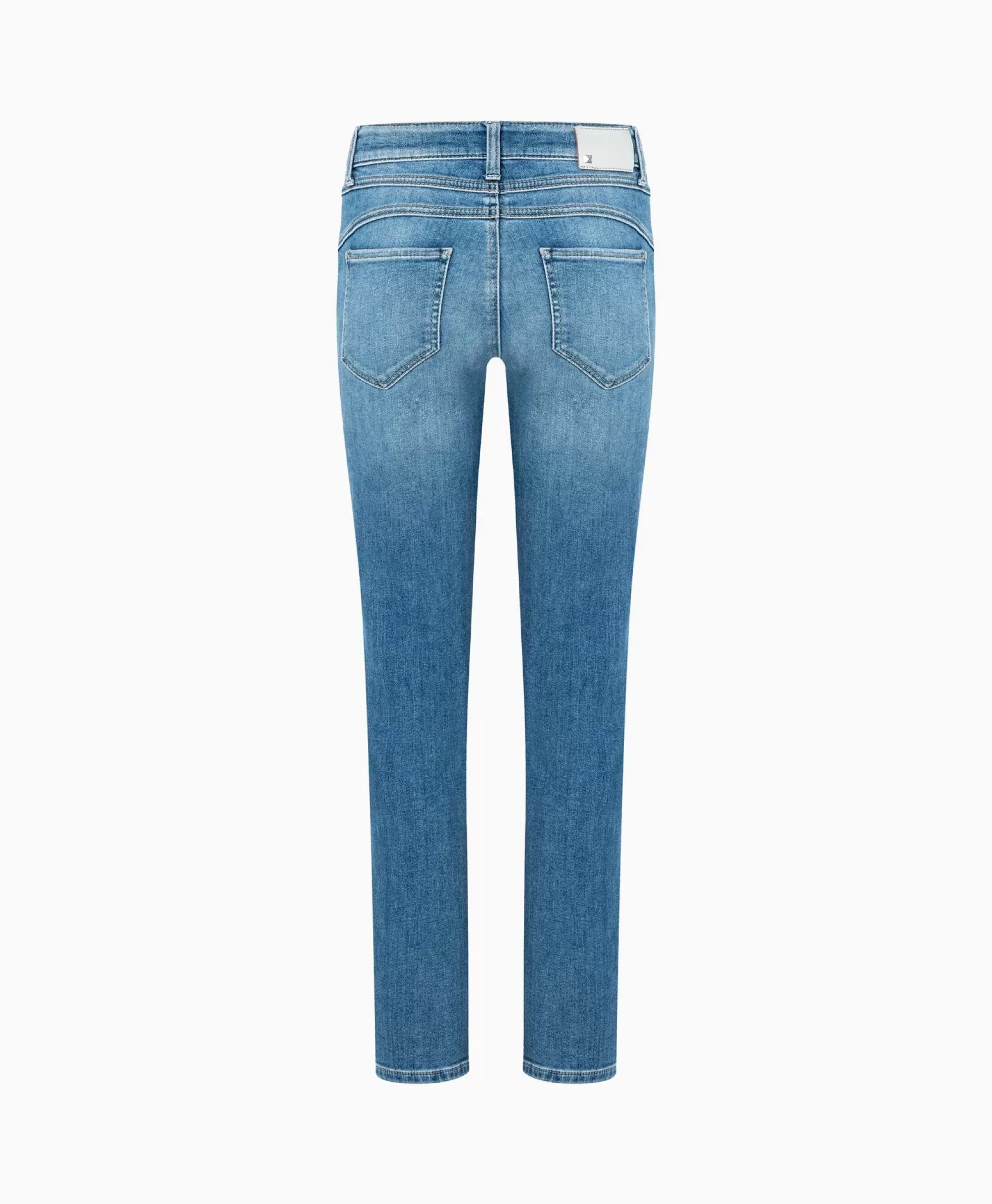 Broeken*Cambio Jeans Parla Shaping Highrise Superstretch Licht Blauw