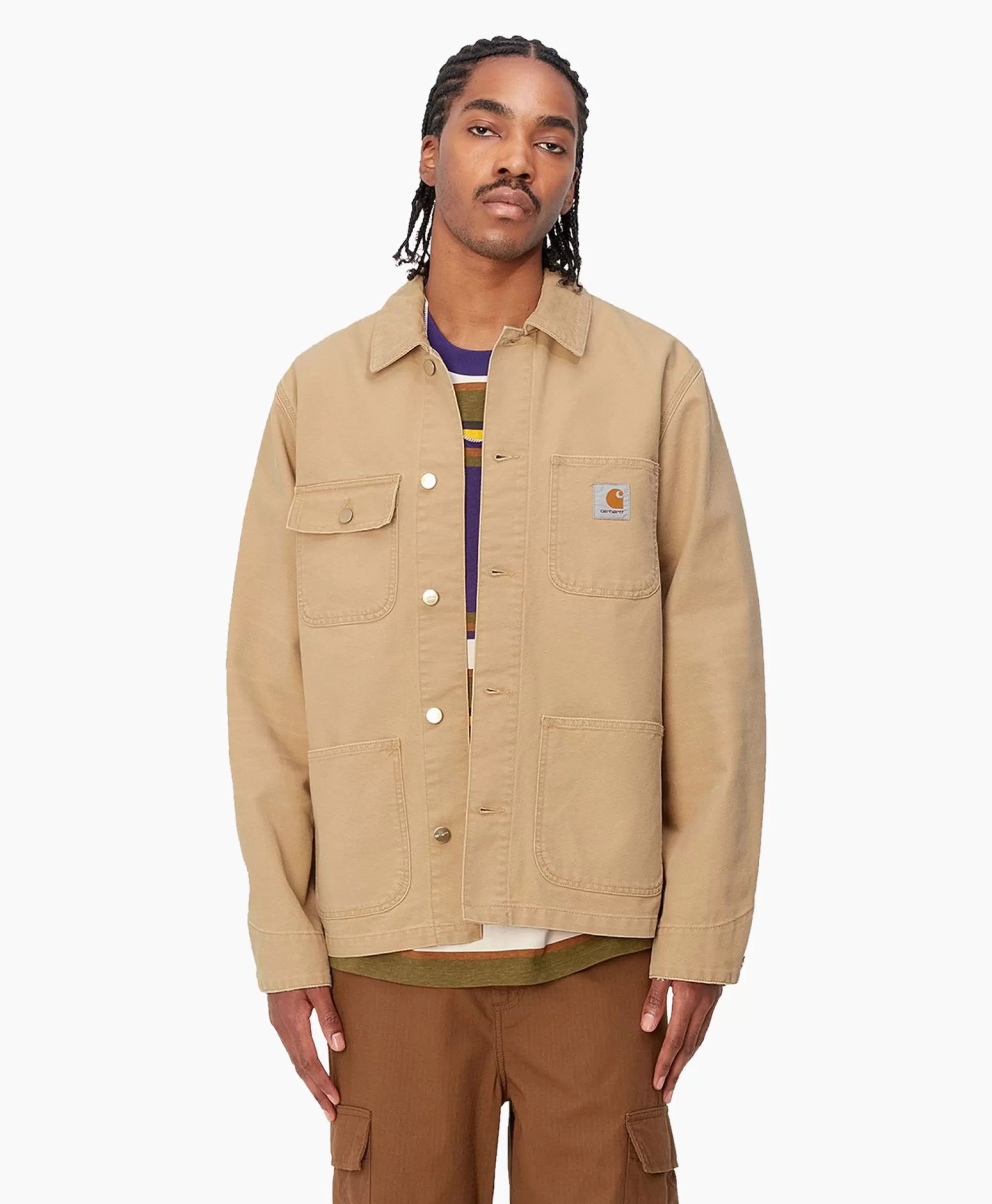 Jassen*Carhartt Wip Jack Michigan Beige