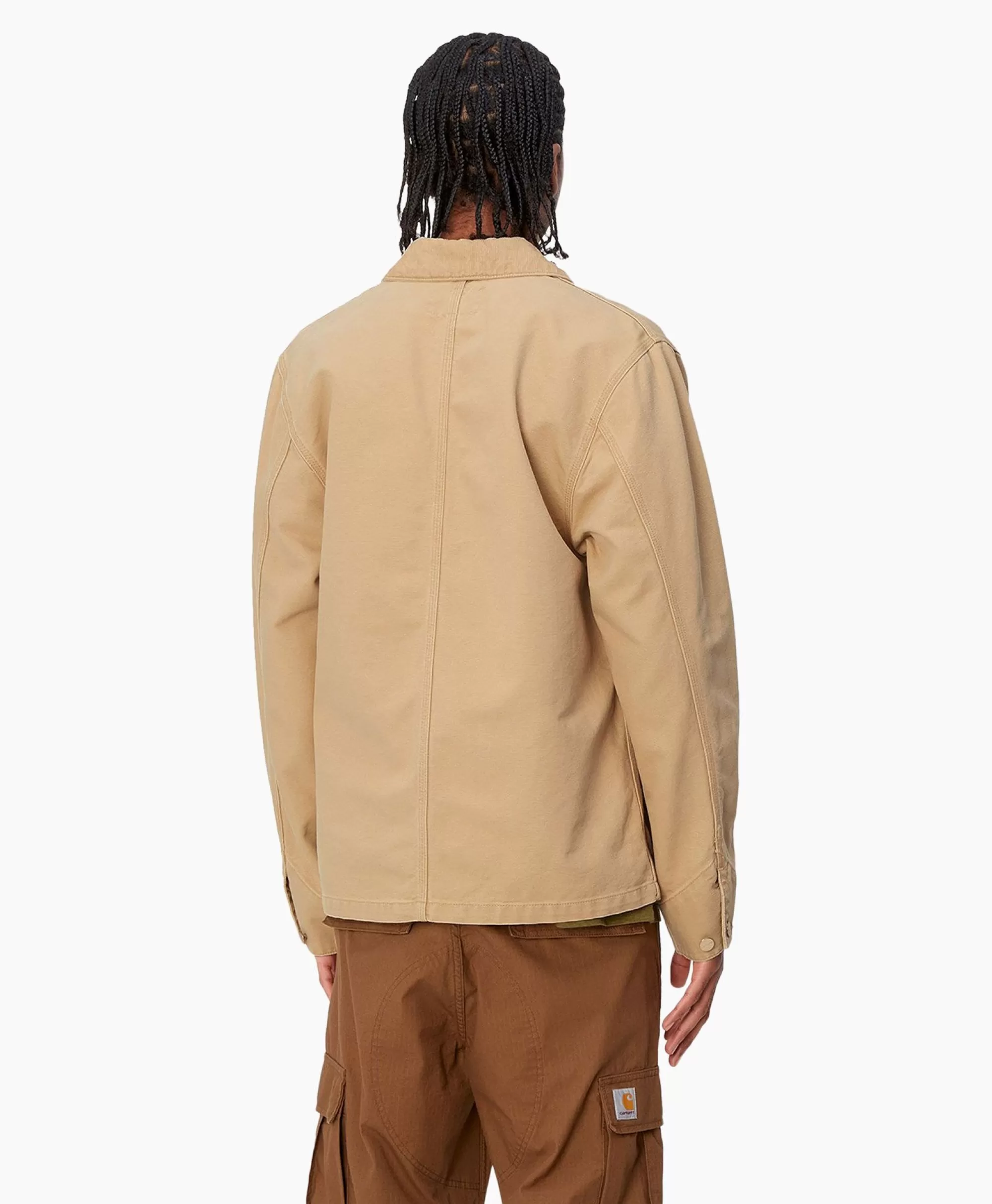 Jassen*Carhartt Wip Jack Michigan Beige