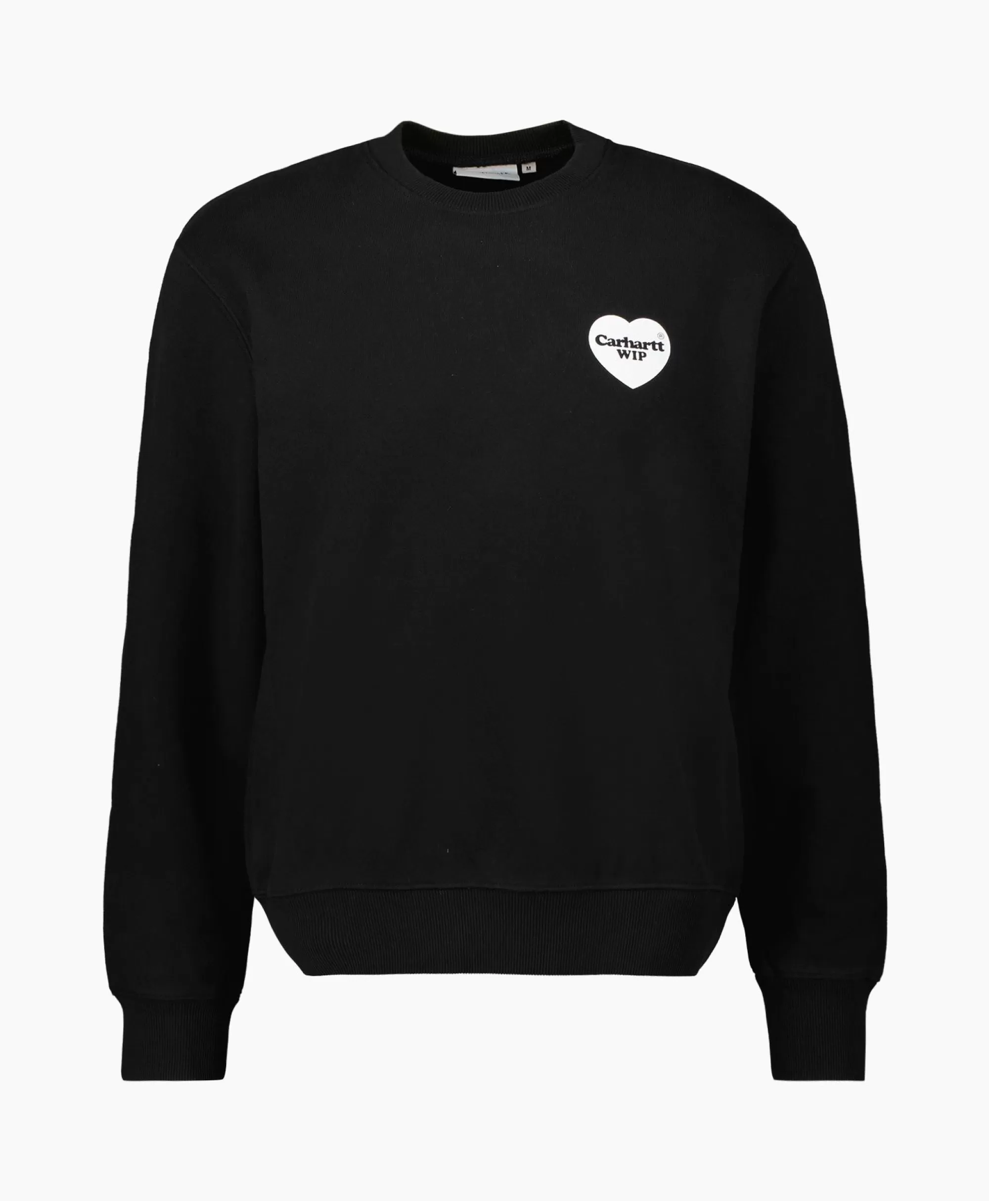 Truien*Carhartt Wip Sweater Heart Bandana Zwart