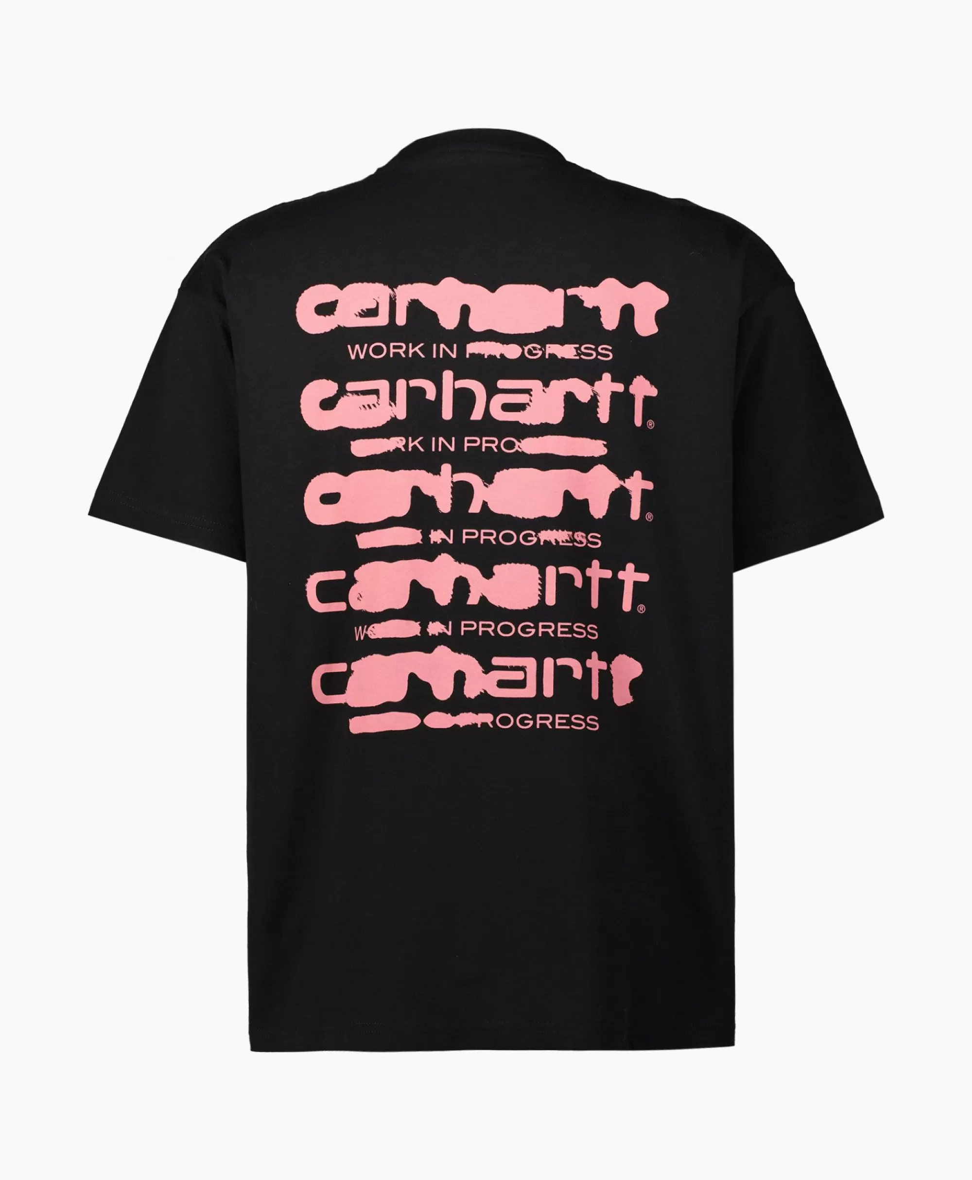 T-Shirts*Carhartt Wip T-Shirt S/S Ink Bleed Organic Cotton Zwart