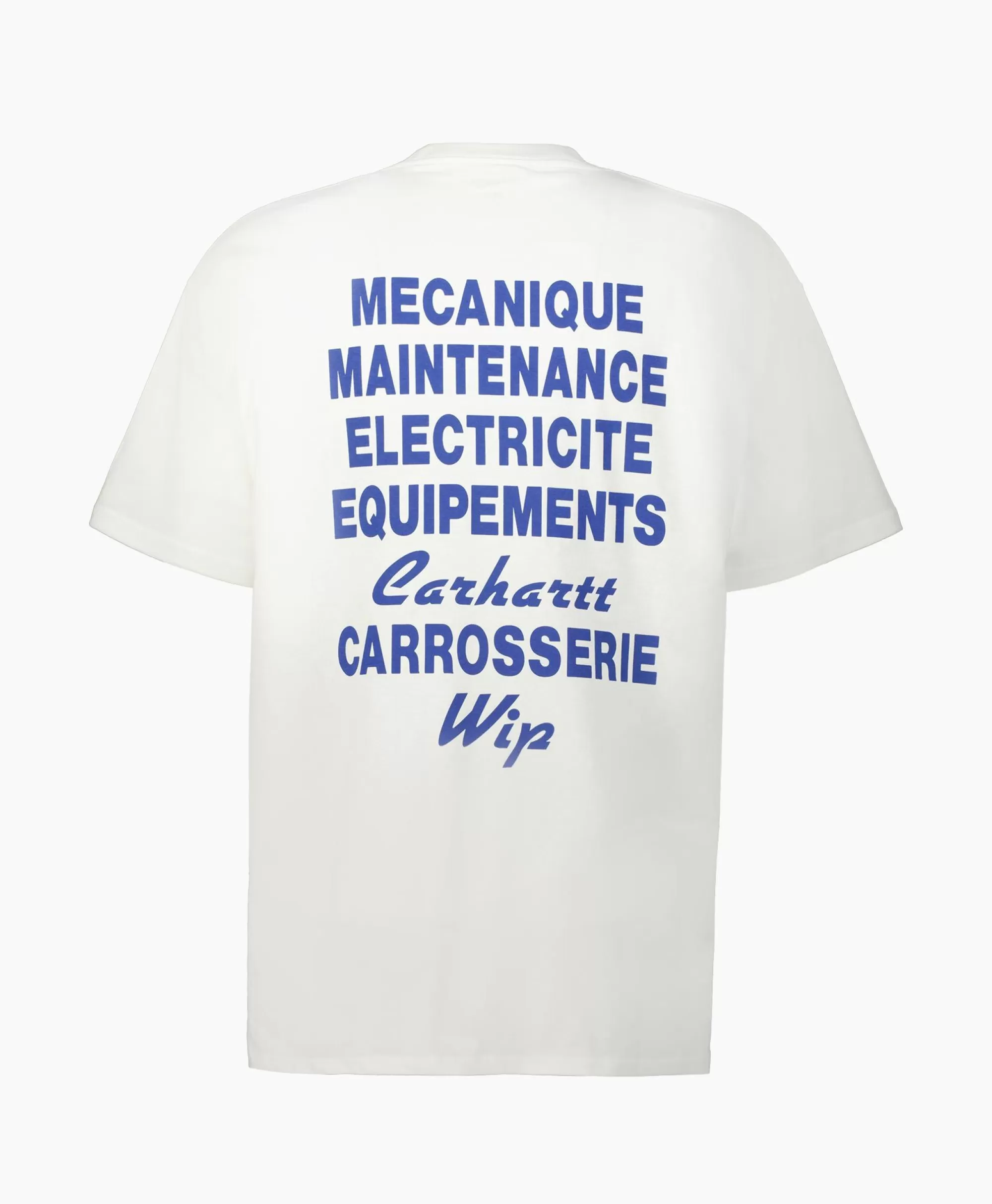 T-Shirts*Carhartt Wip T-Shirt S/S Mechanics Organic Cotton Wit