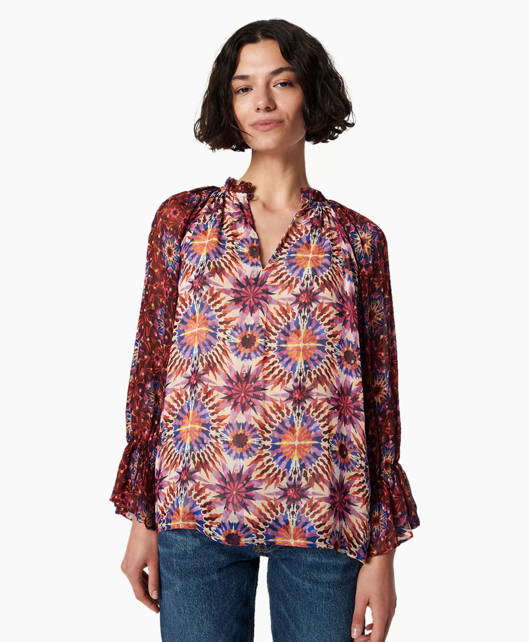 Blouses*Chufy Blouse Lena Bordeaux