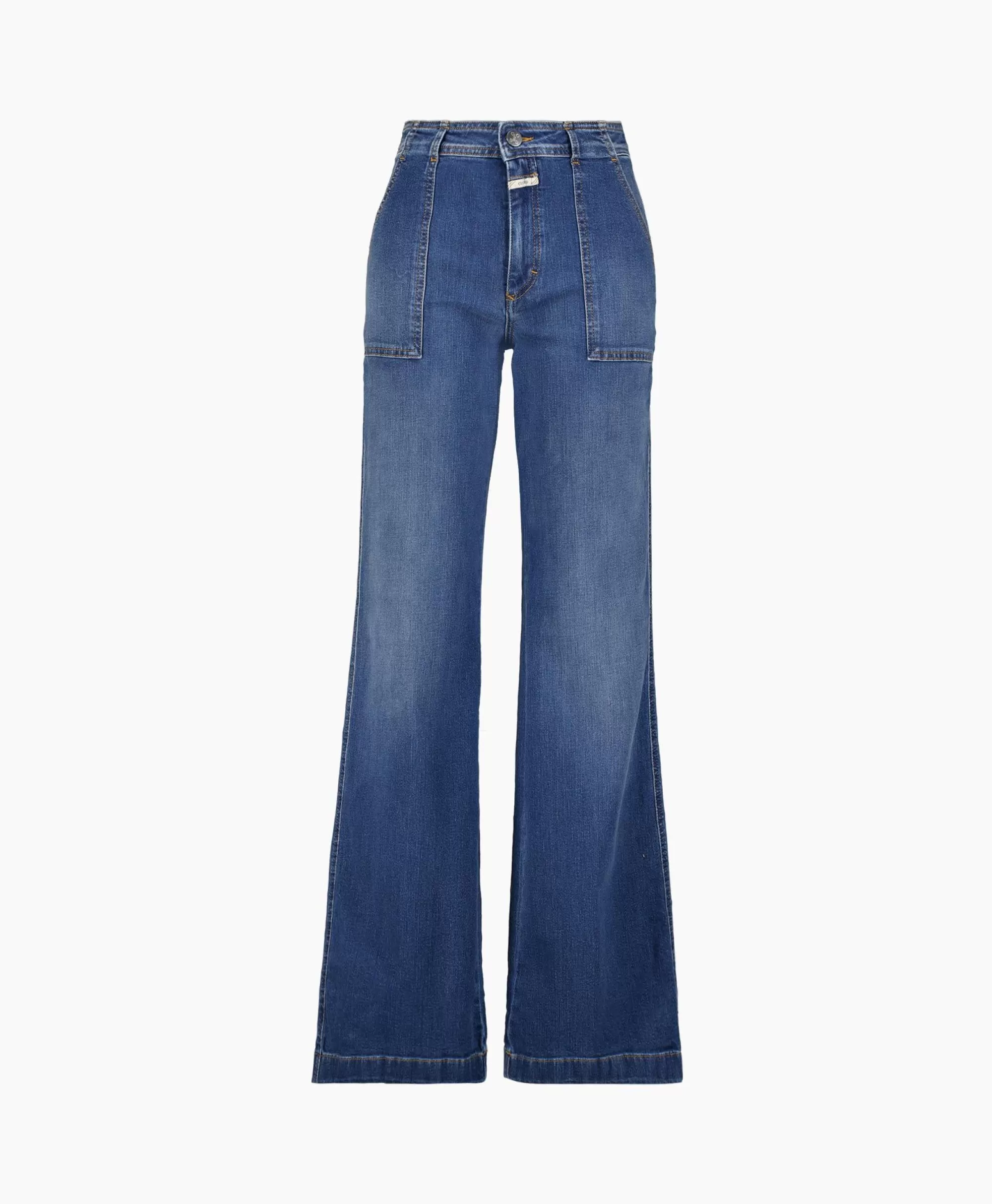 Broeken*Closed Jeans Aria Midden Blauw