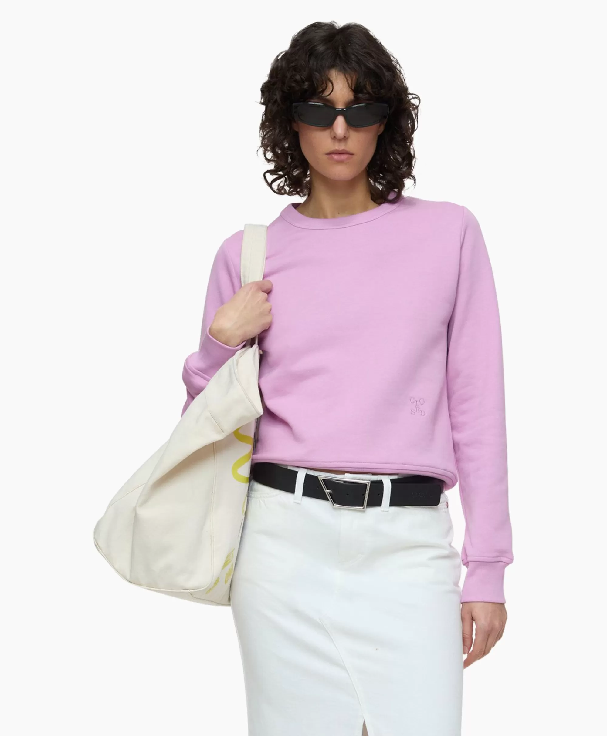 Truien*Closed Pullover Fitted Pink