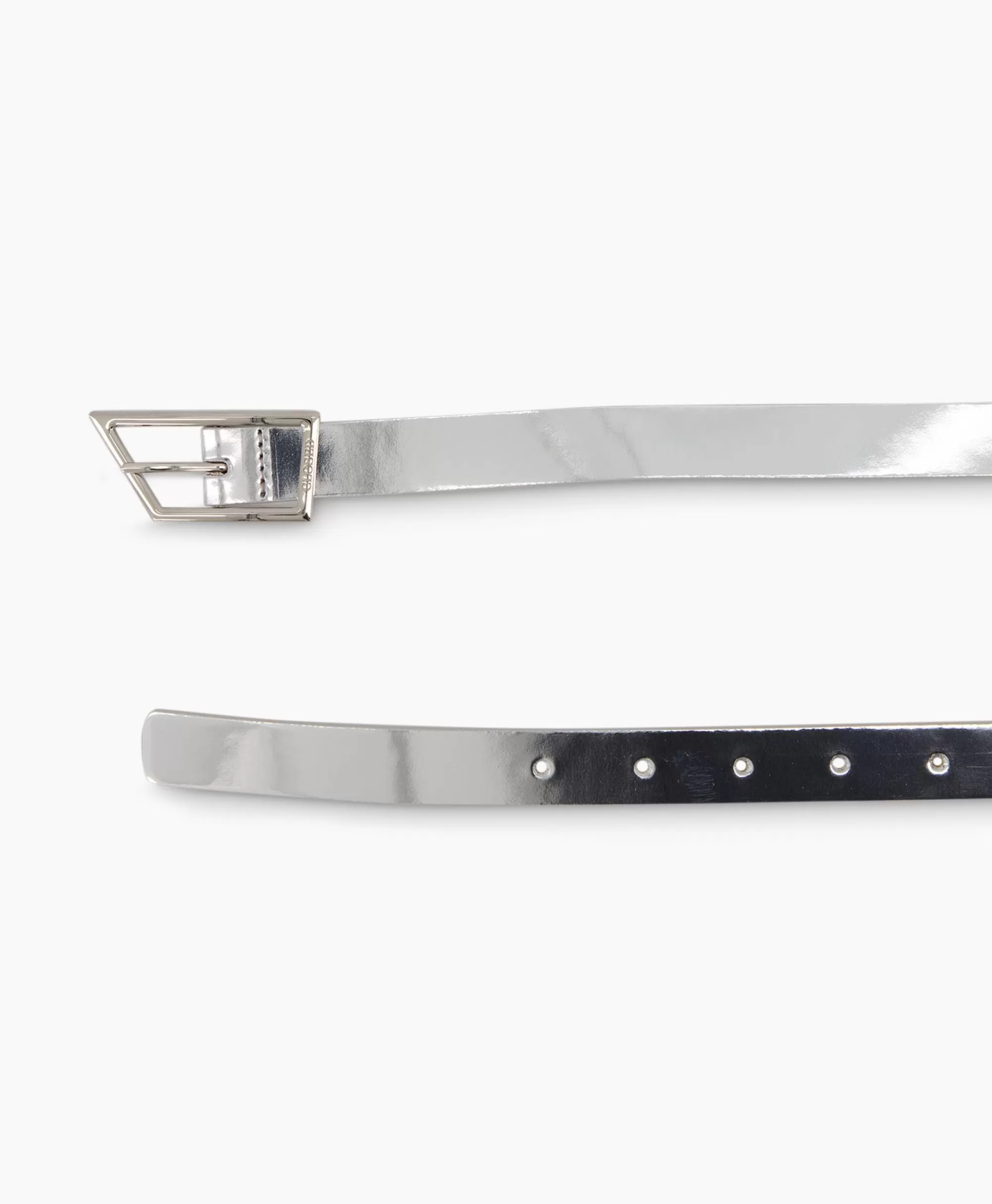 Riemen*Closed Riem Belt Zilver