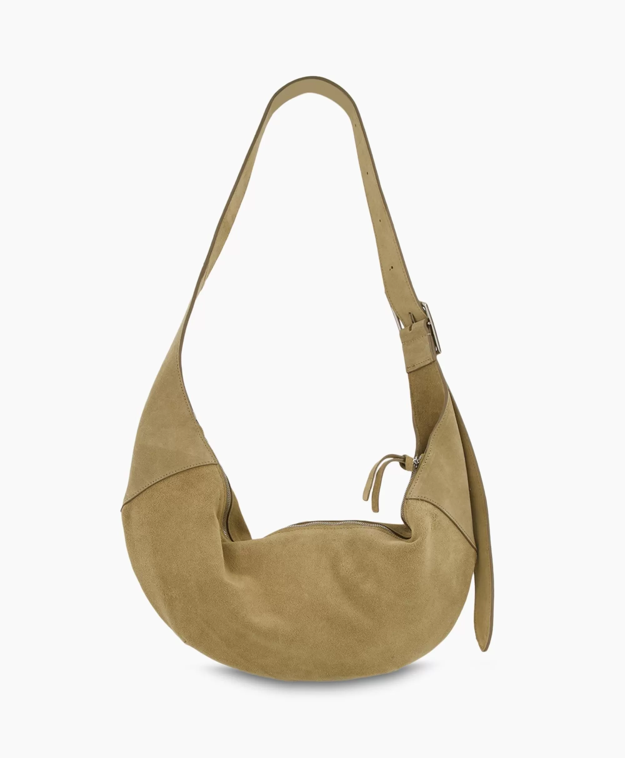 Tassen*Closed Schouder / Hand Tas Half Moon M Beige