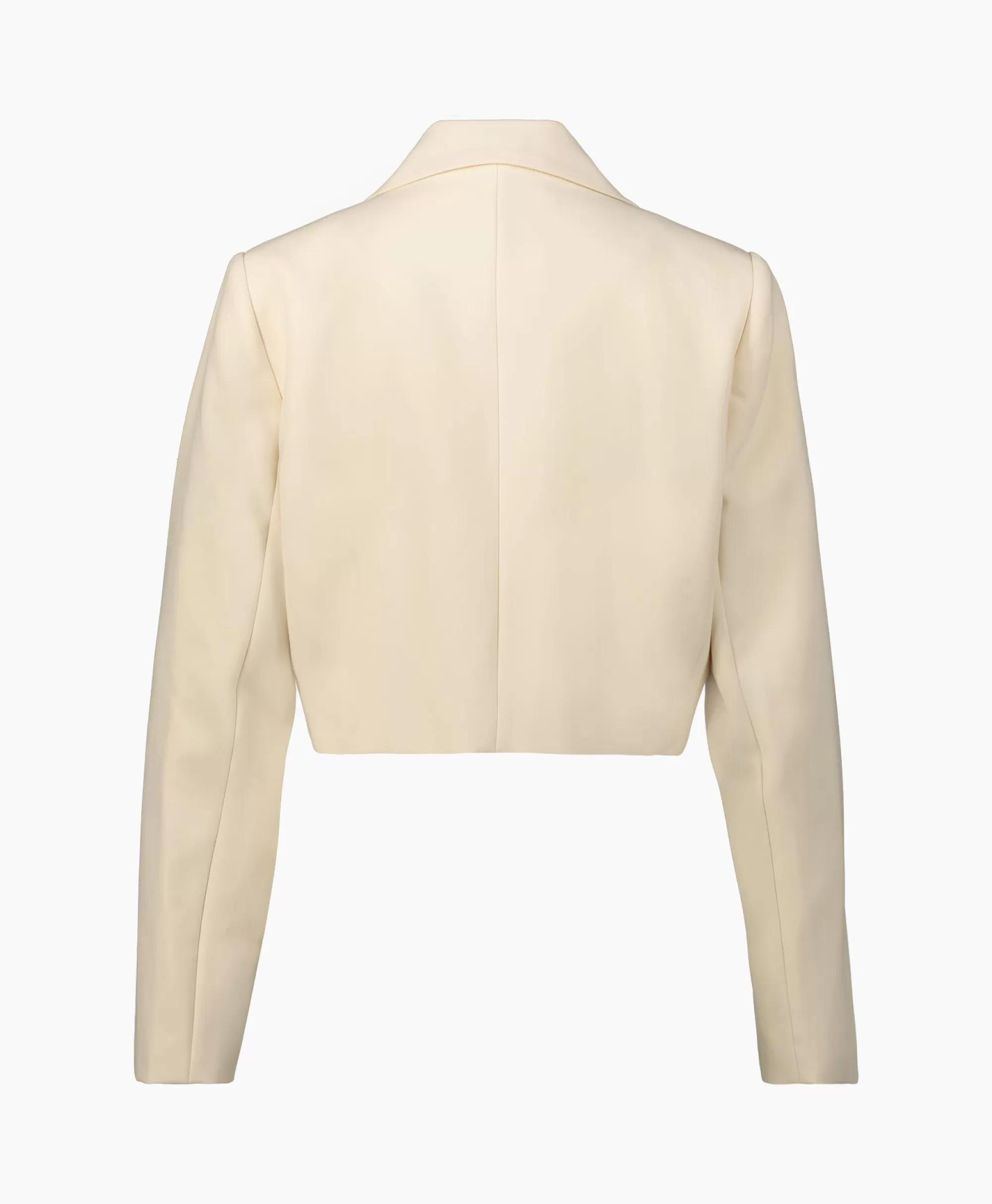 Blazers*Co'couture Co'Couture Blazer Vola Crop Beige