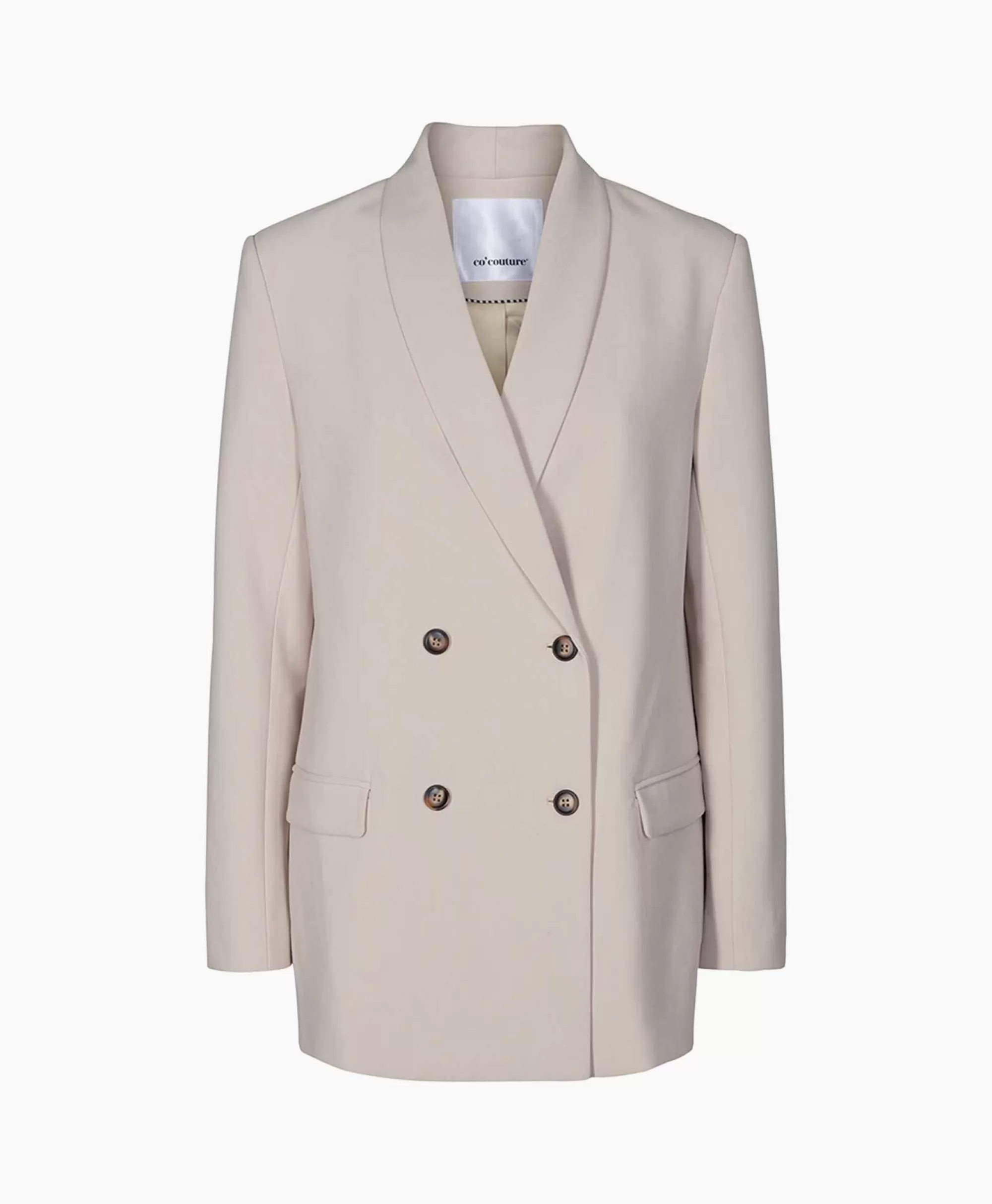 Blazers*Co'couture Co'Couture Blazer Vola Oversize Beige