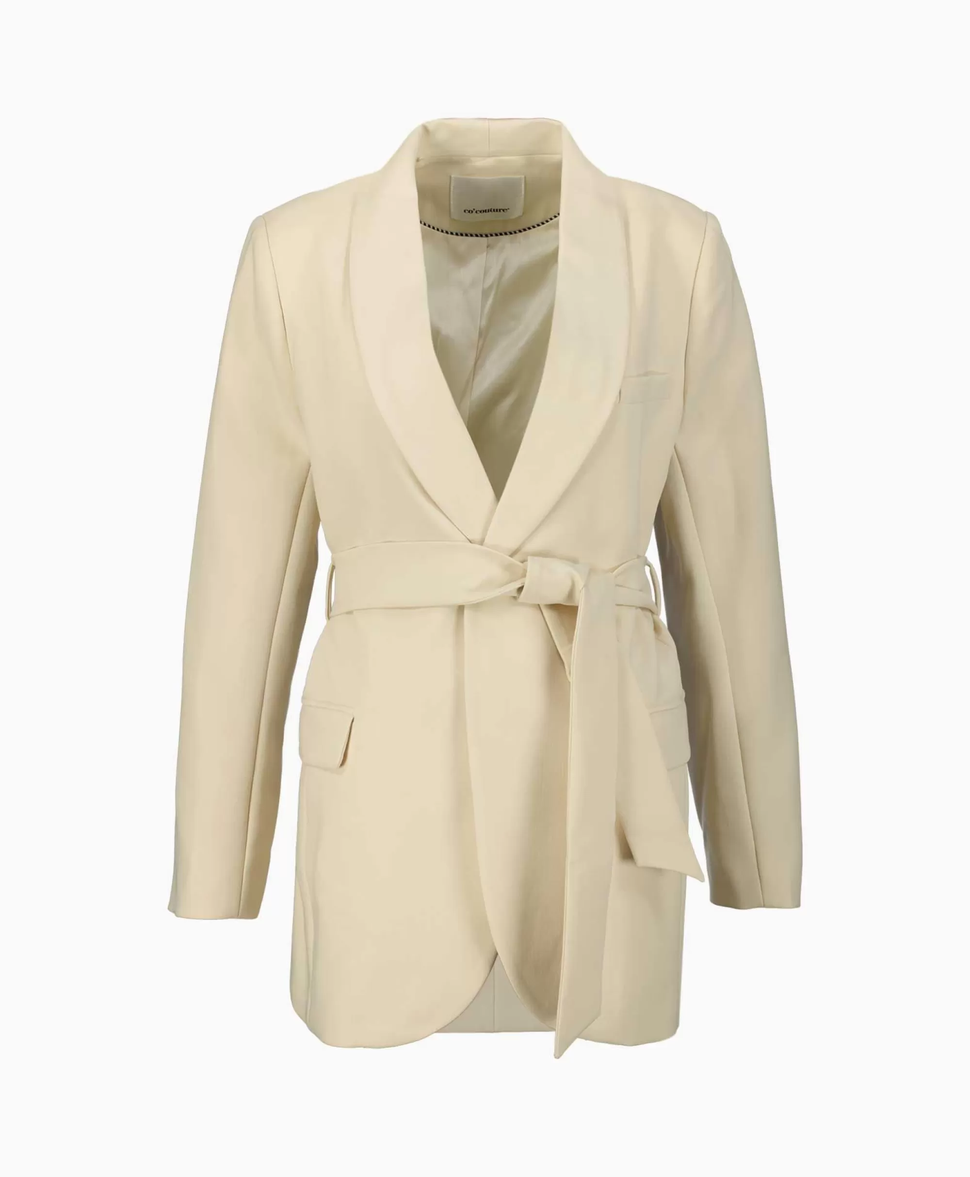 Blazers*Co'couture Co'Couture Blazer Volacc Belt Bruin