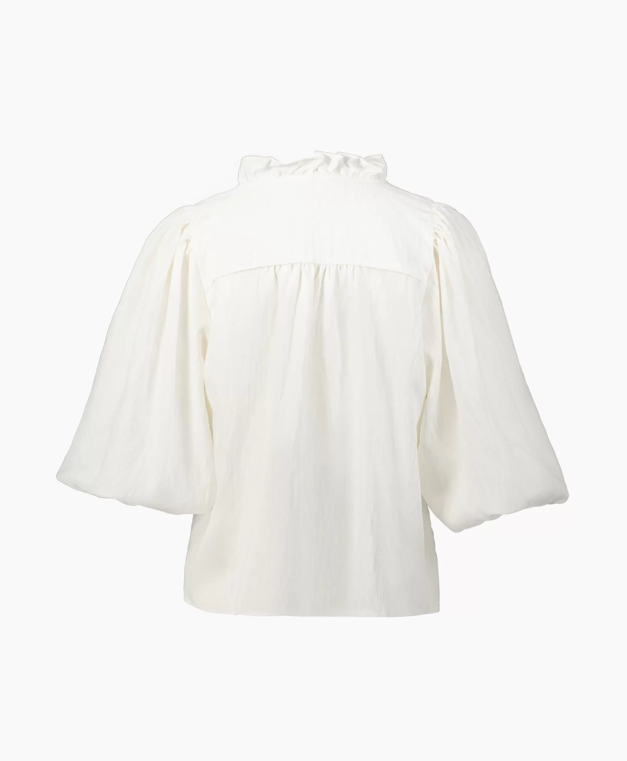 Blouses*Co'couture Co'Couture Blouse Sueda Puff Wit