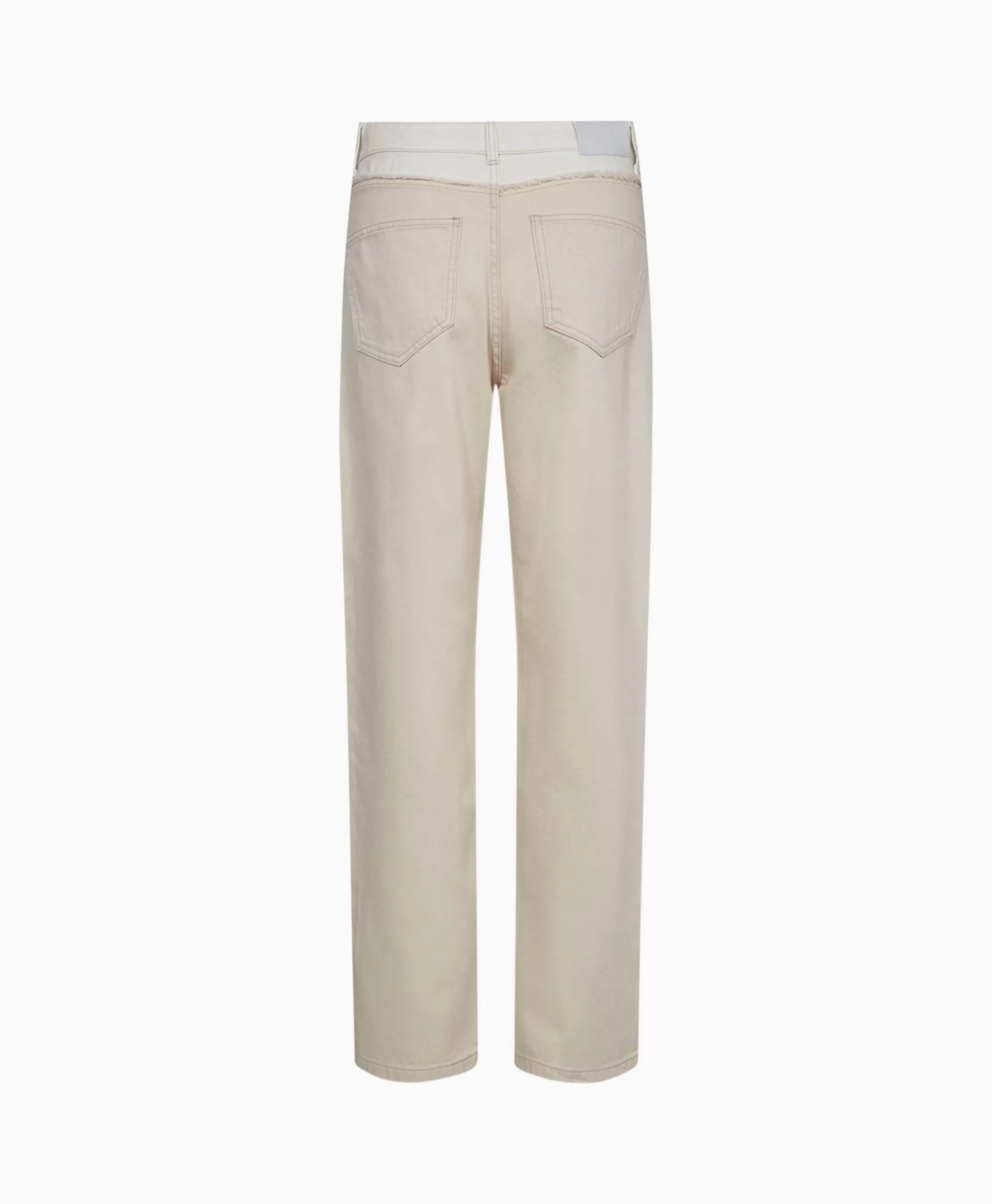 Broeken*Co'couture Co'Couture Jeans Flash Long Blockoff White