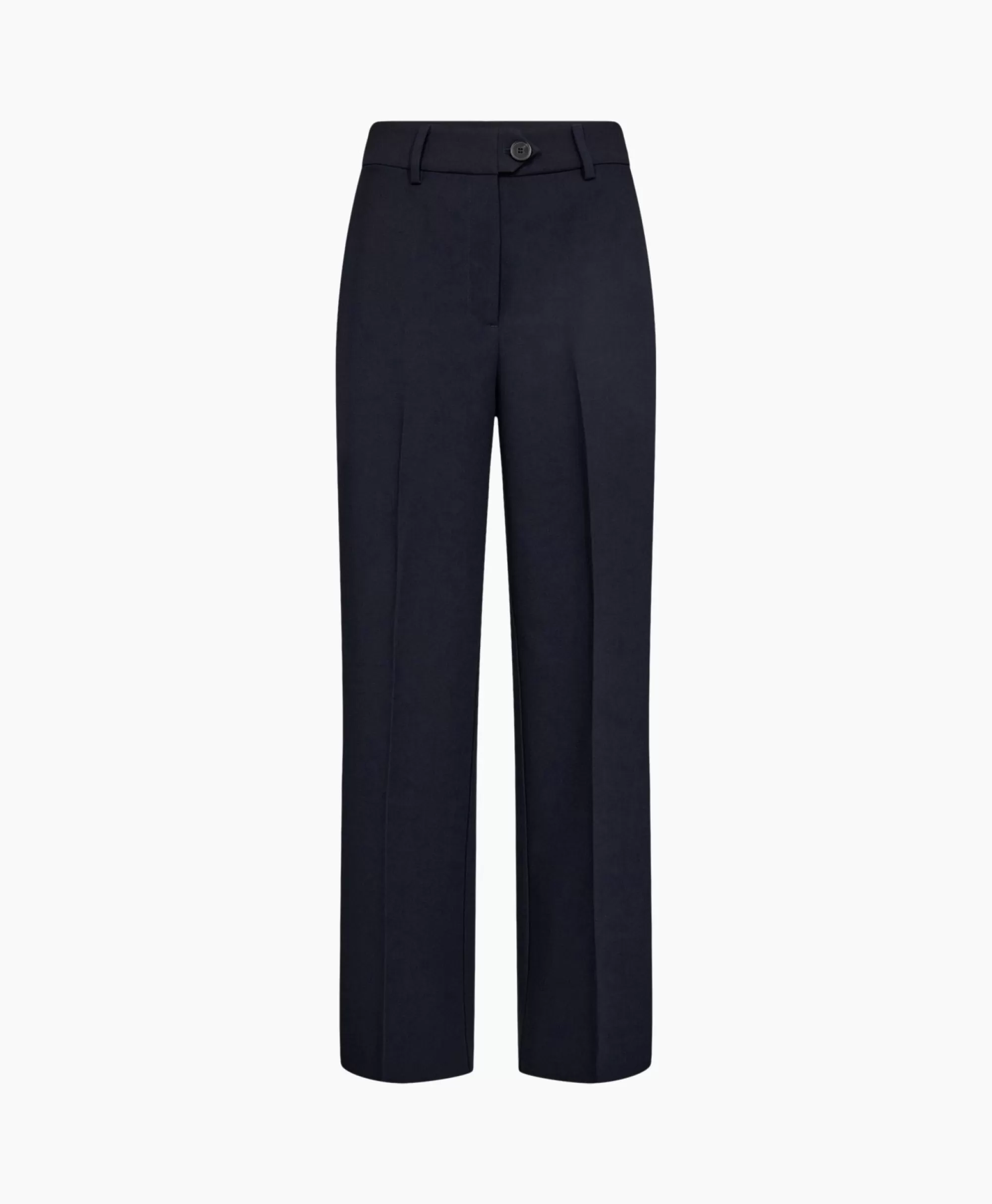 Broeken*Co'couture Co'Couture Pantalon Vola Wide Donker Blauw