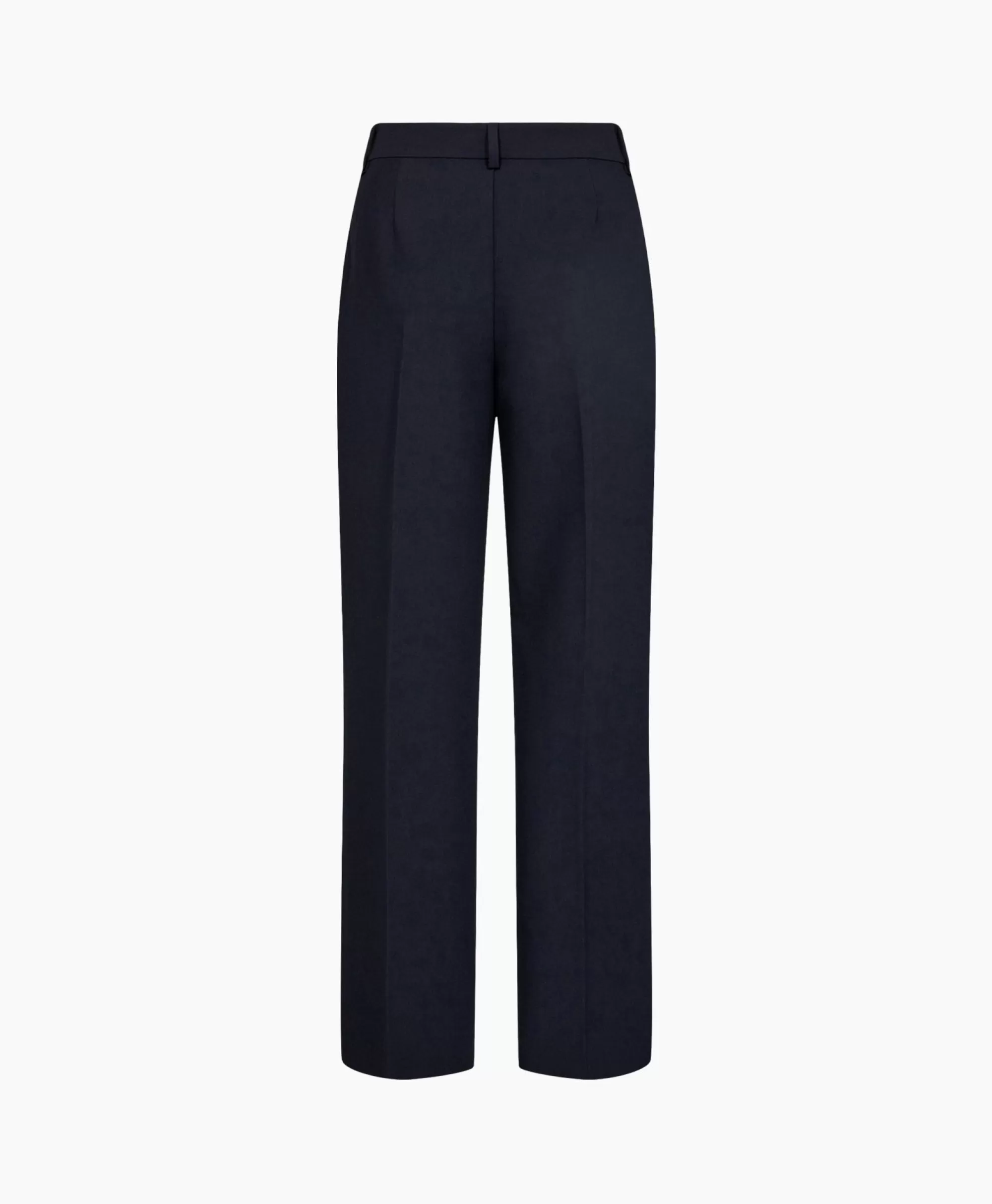 Broeken*Co'couture Co'Couture Pantalon Vola Wide Donker Blauw