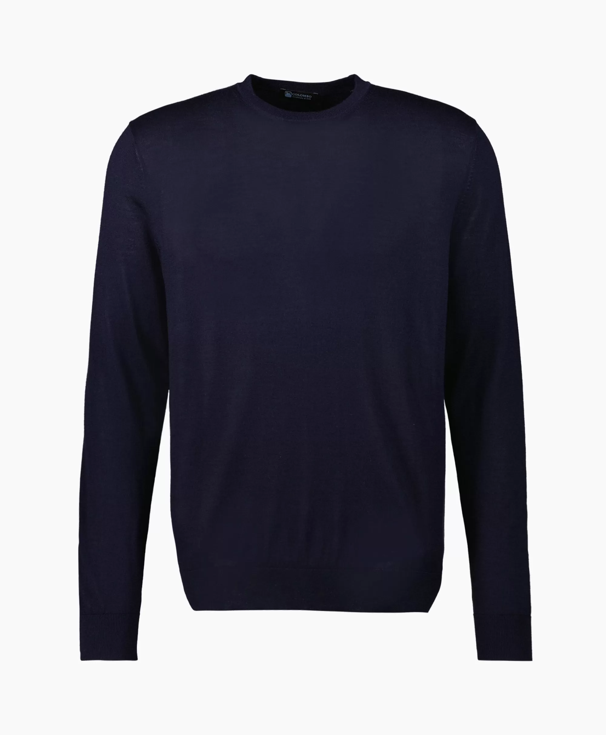 Truien*Colombo Sweater Ma00057 Donker Blauw