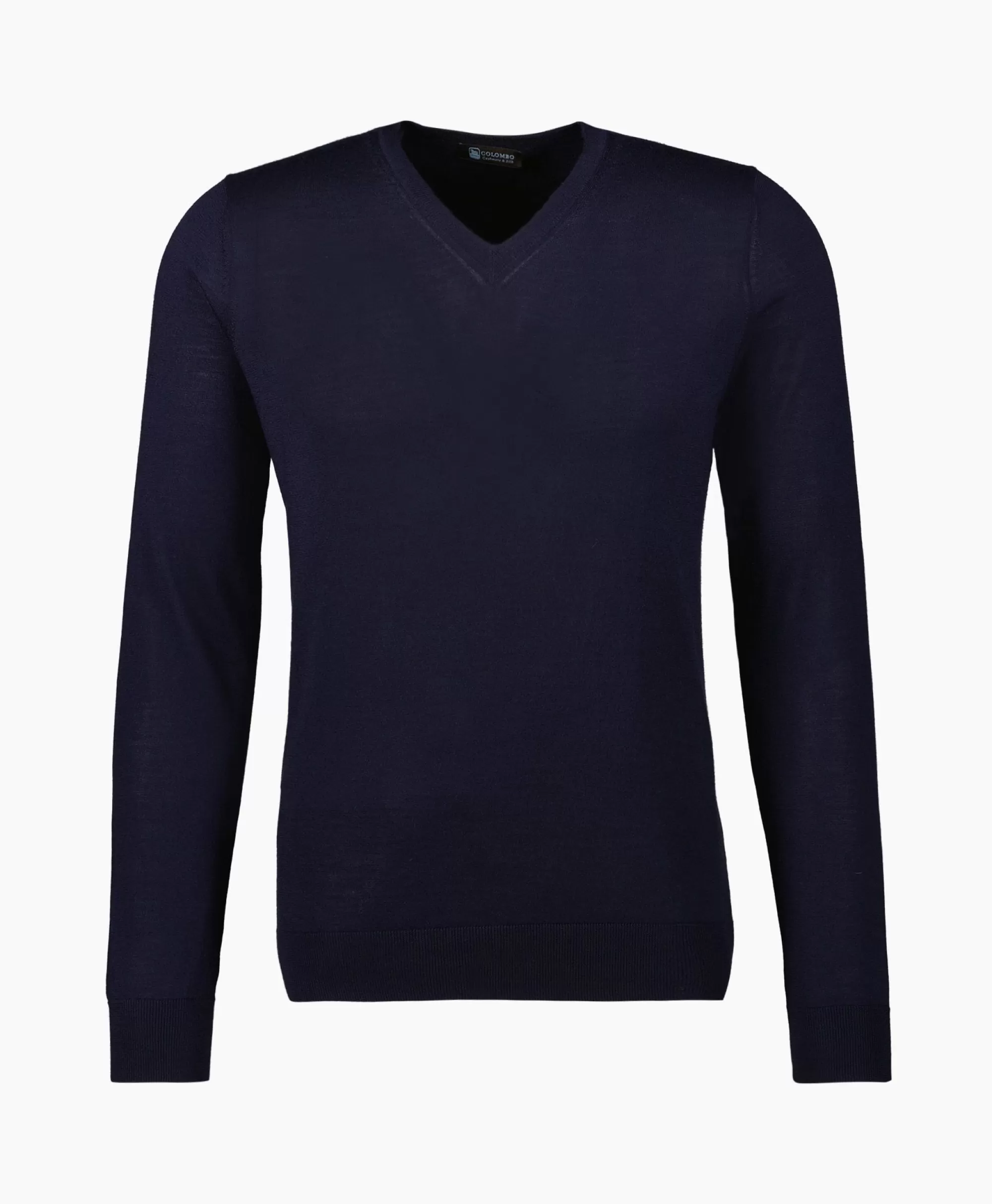 Truien*Colombo Sweater Ma00058 Donker Blauw