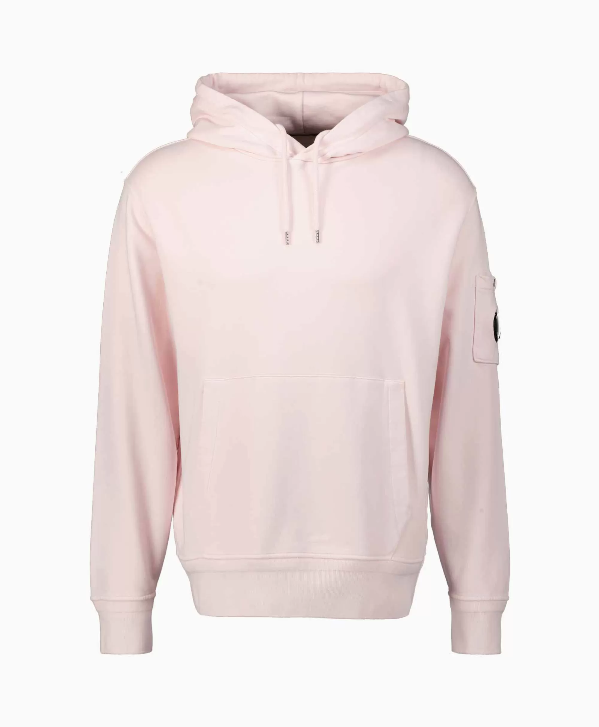 Truien*Cp Company Hoodie Cotton Diagonal Fleece Lens Rose