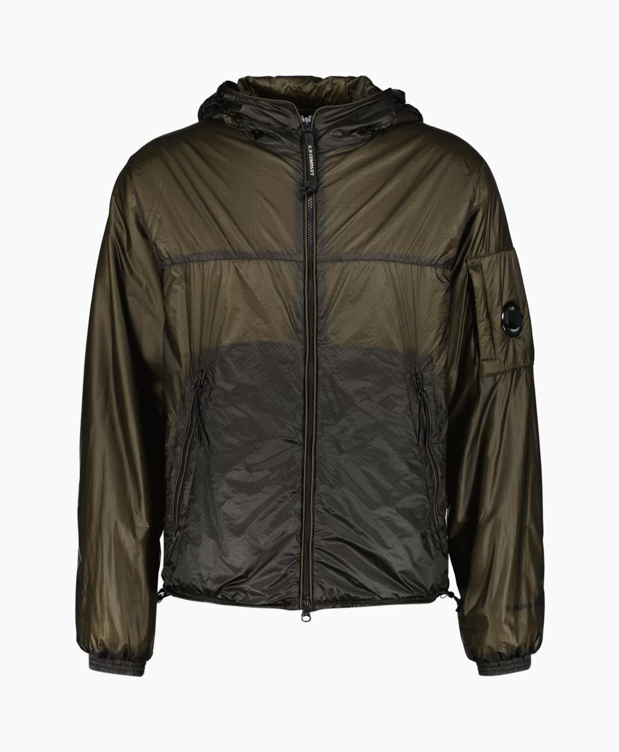 Jassen*Cp Company Jack Nada Shell Hooded Groen