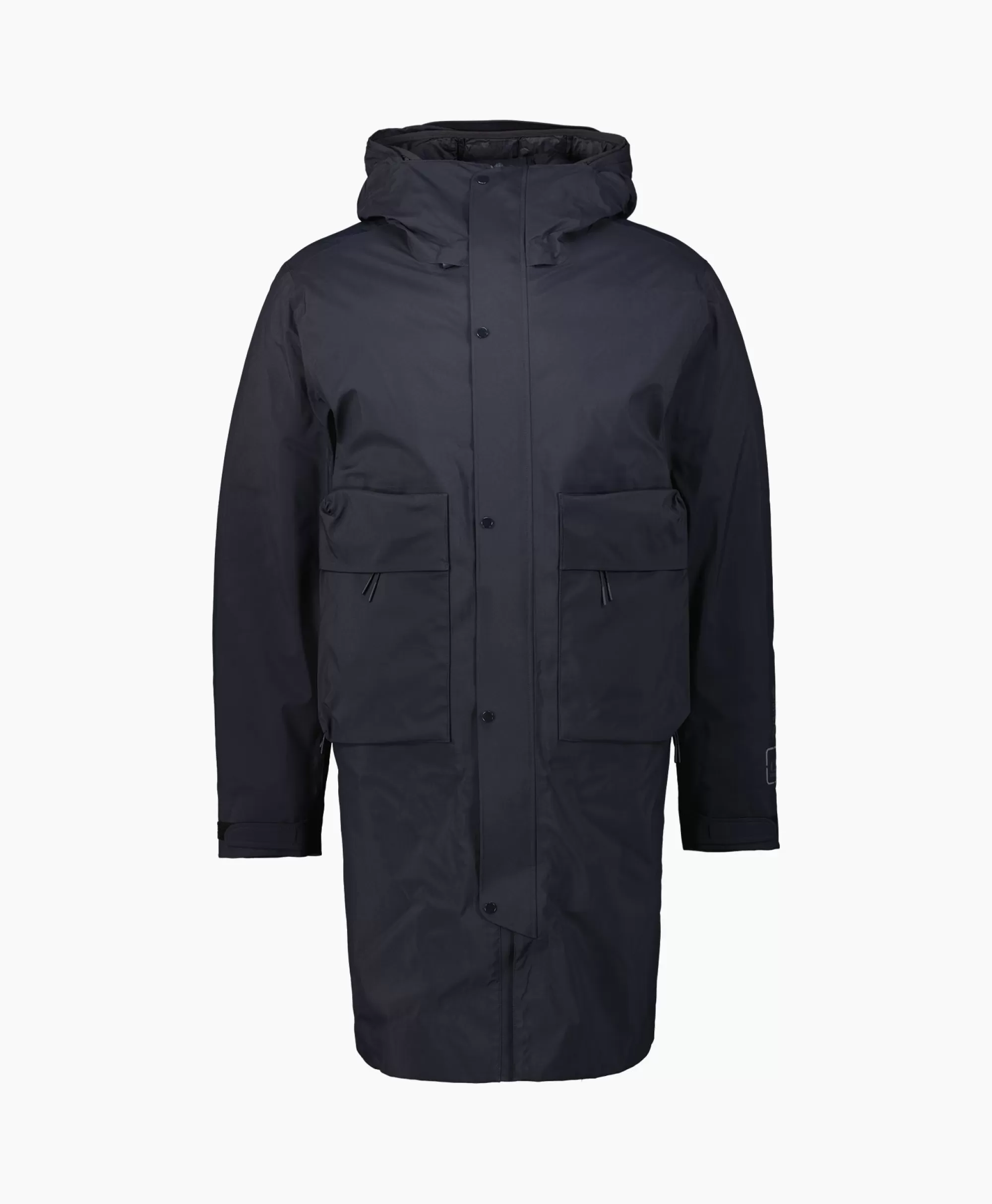 Jassen*Cp Company Jack Outerwear - Long Jacket Blauw