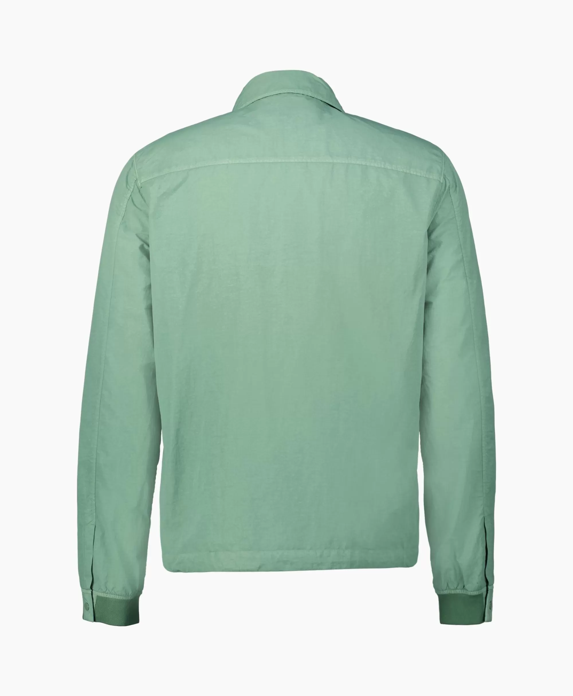 Jassen*Cp Company Overshirt Flatt Nylon Licht Groen