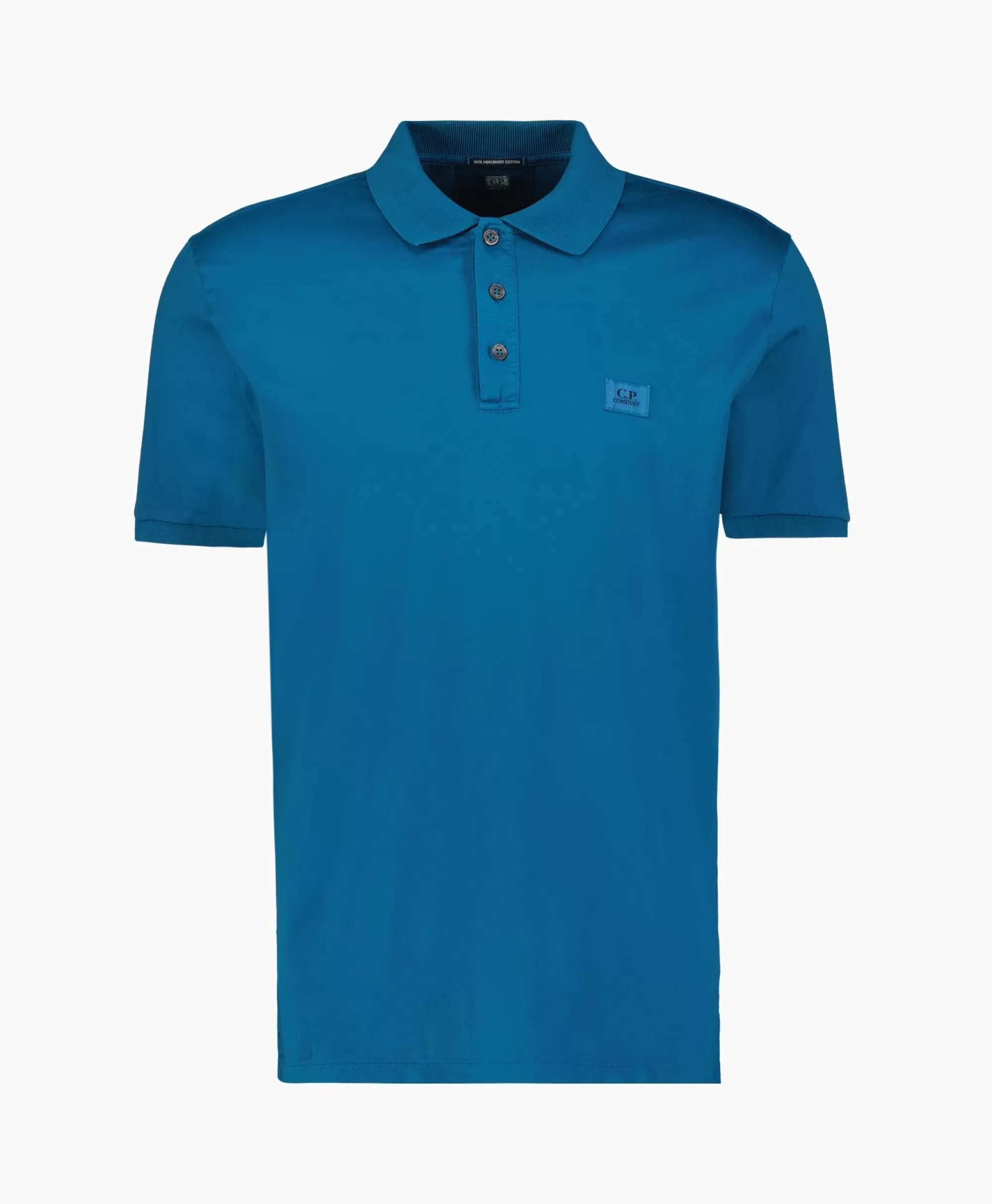 Polo'S*Cp Company Polo Mercerized Jersey Donker Blauw