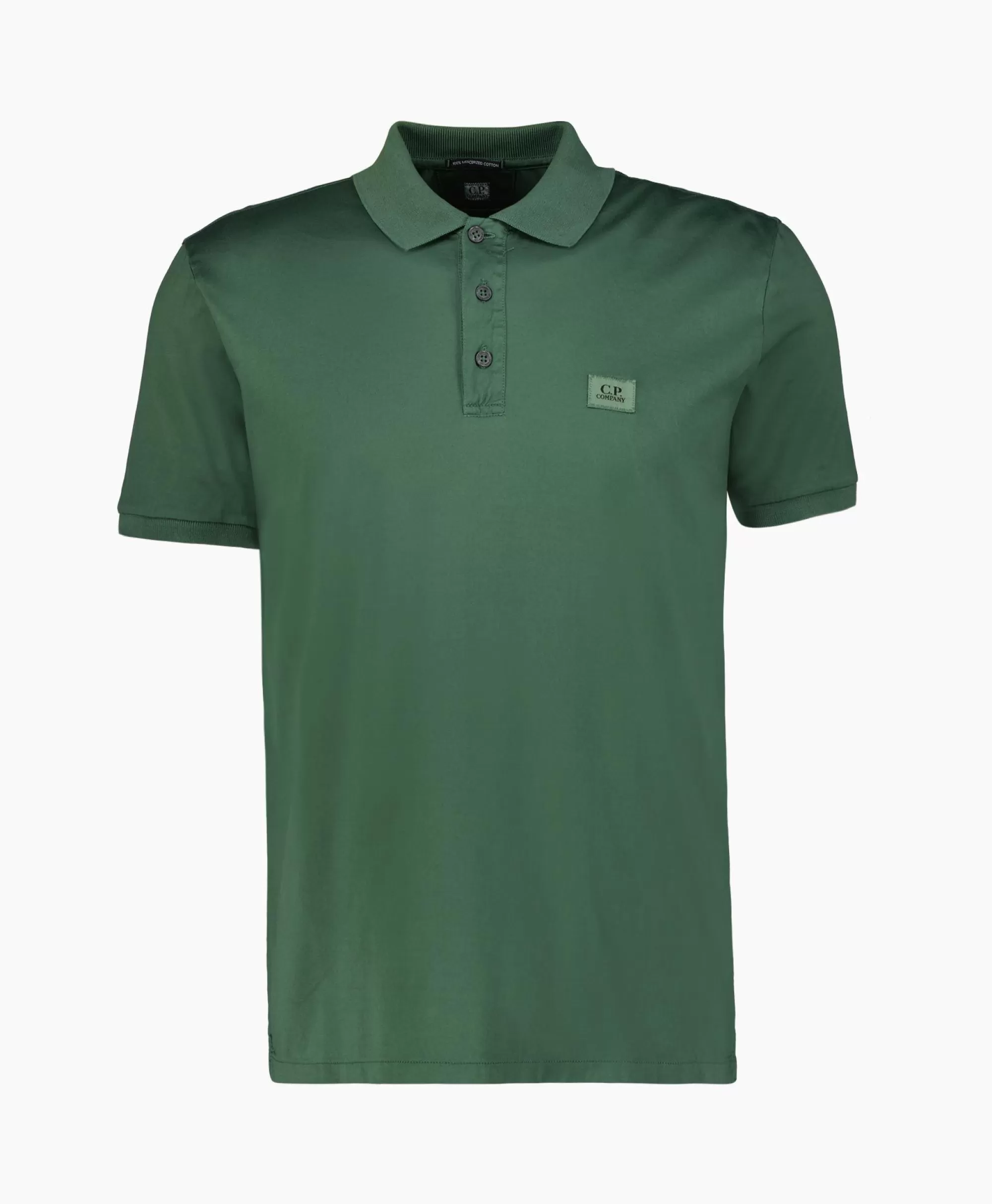 Polo'S*Cp Company Polo Mercerized Jersey Groen